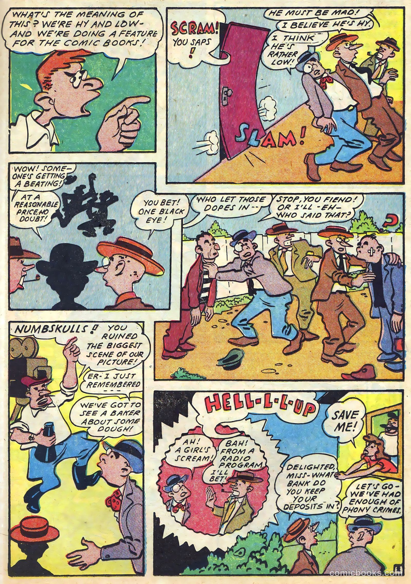 Blazing Comics #5 (1944) — page 29 of 53