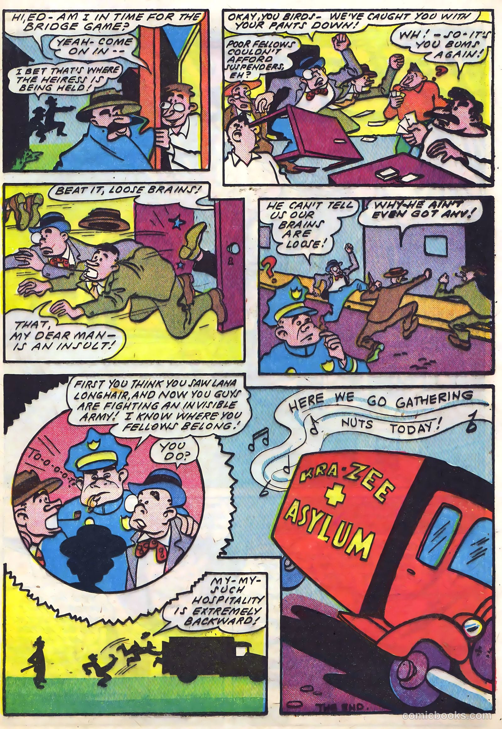 Blazing Comics #5 (1944) — page 31 of 53