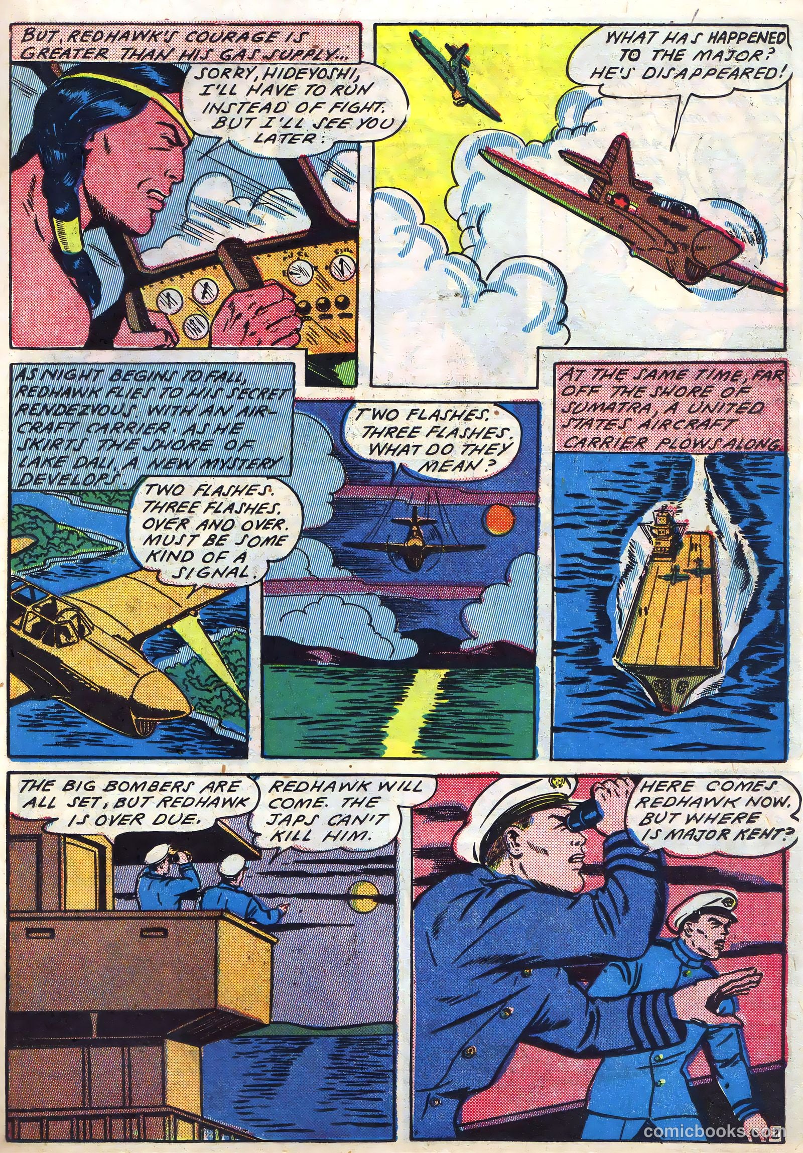 Blazing Comics #5 (1944) — page 33 of 53