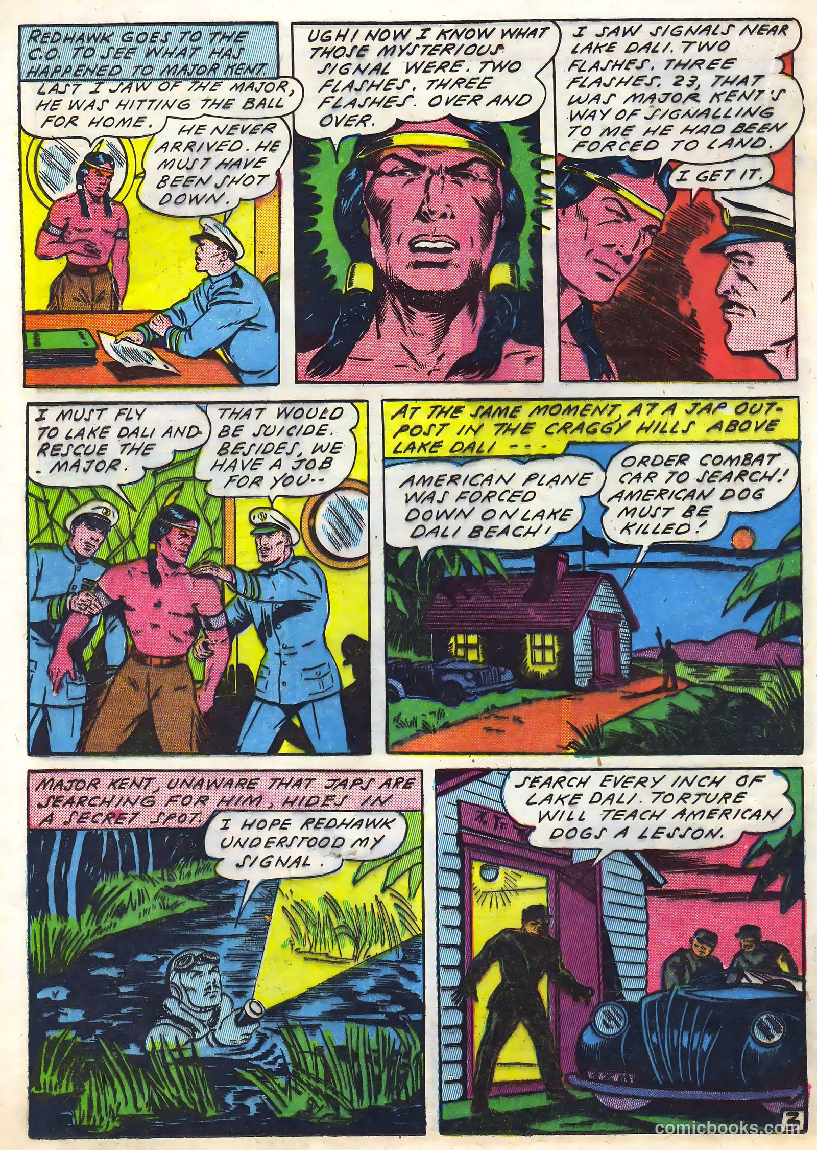 Blazing Comics #5 (1944) — page 34 of 53