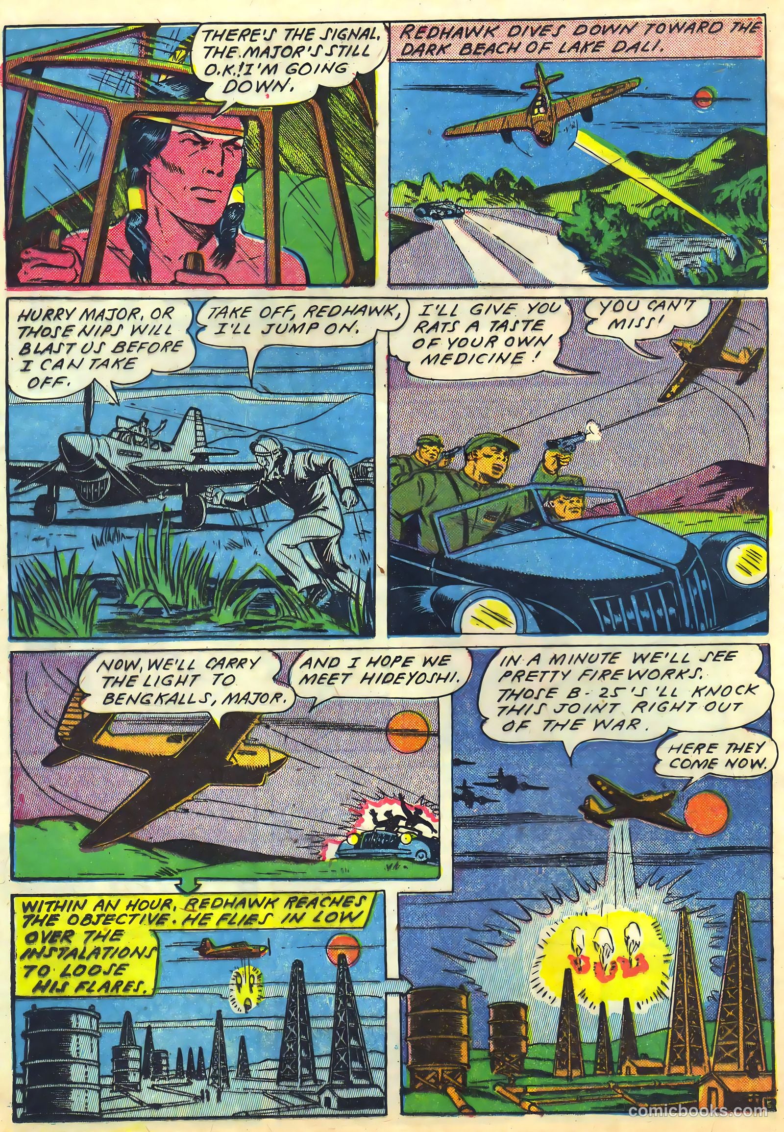 Blazing Comics #5 (1944) — page 36 of 53