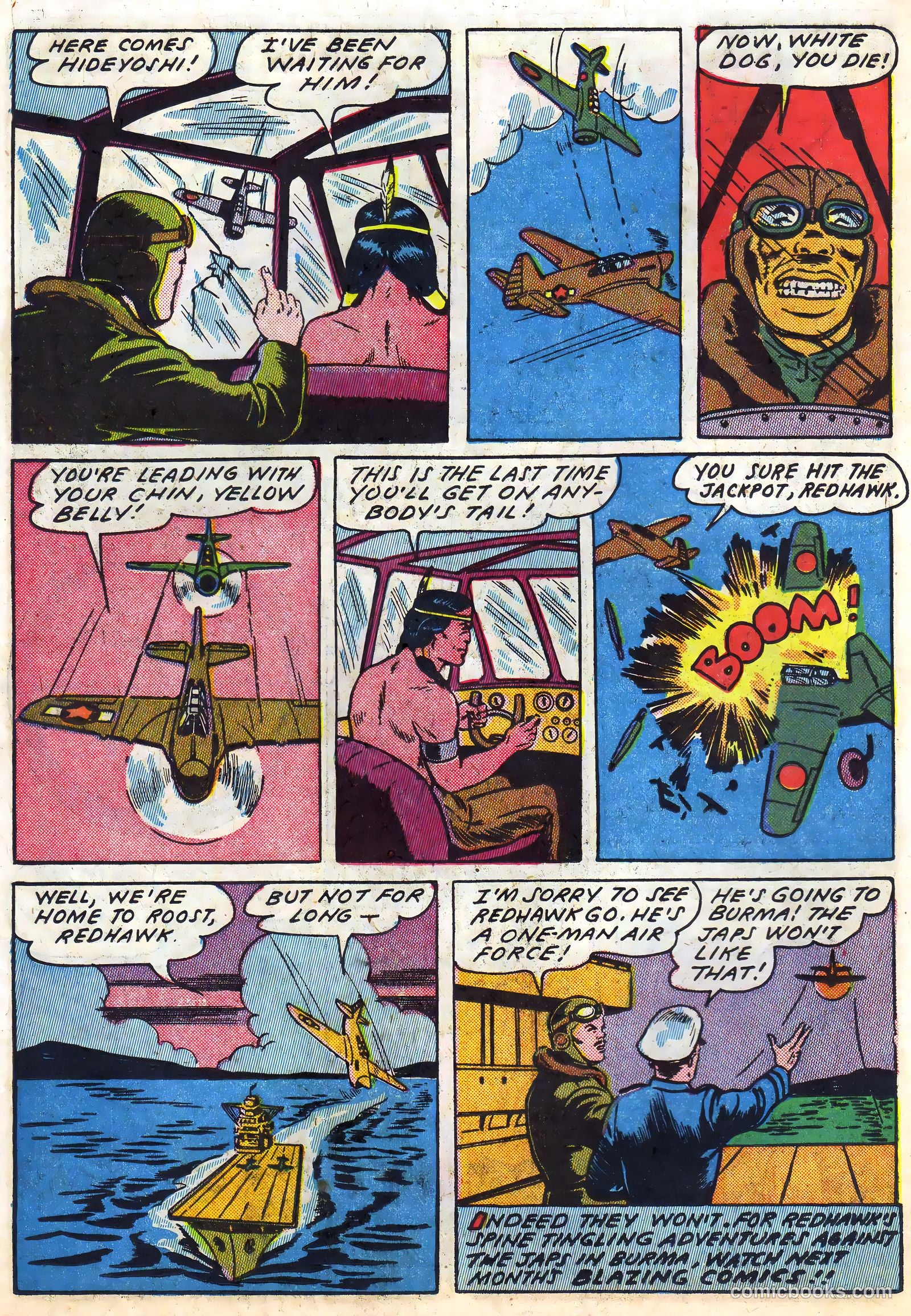 Blazing Comics #5 (1944) — page 38 of 53