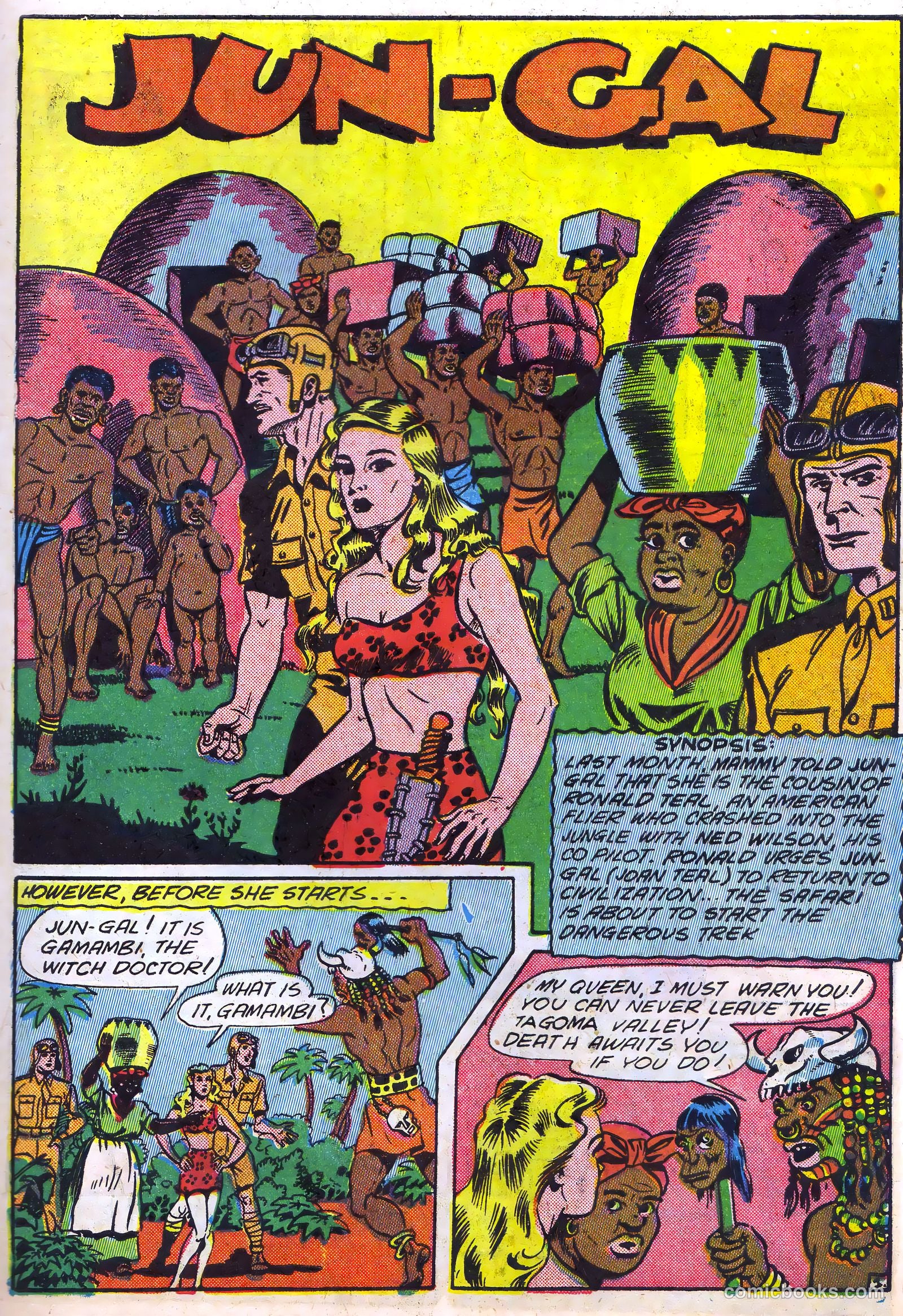 Blazing Comics #5 (1944) — page 39 of 53