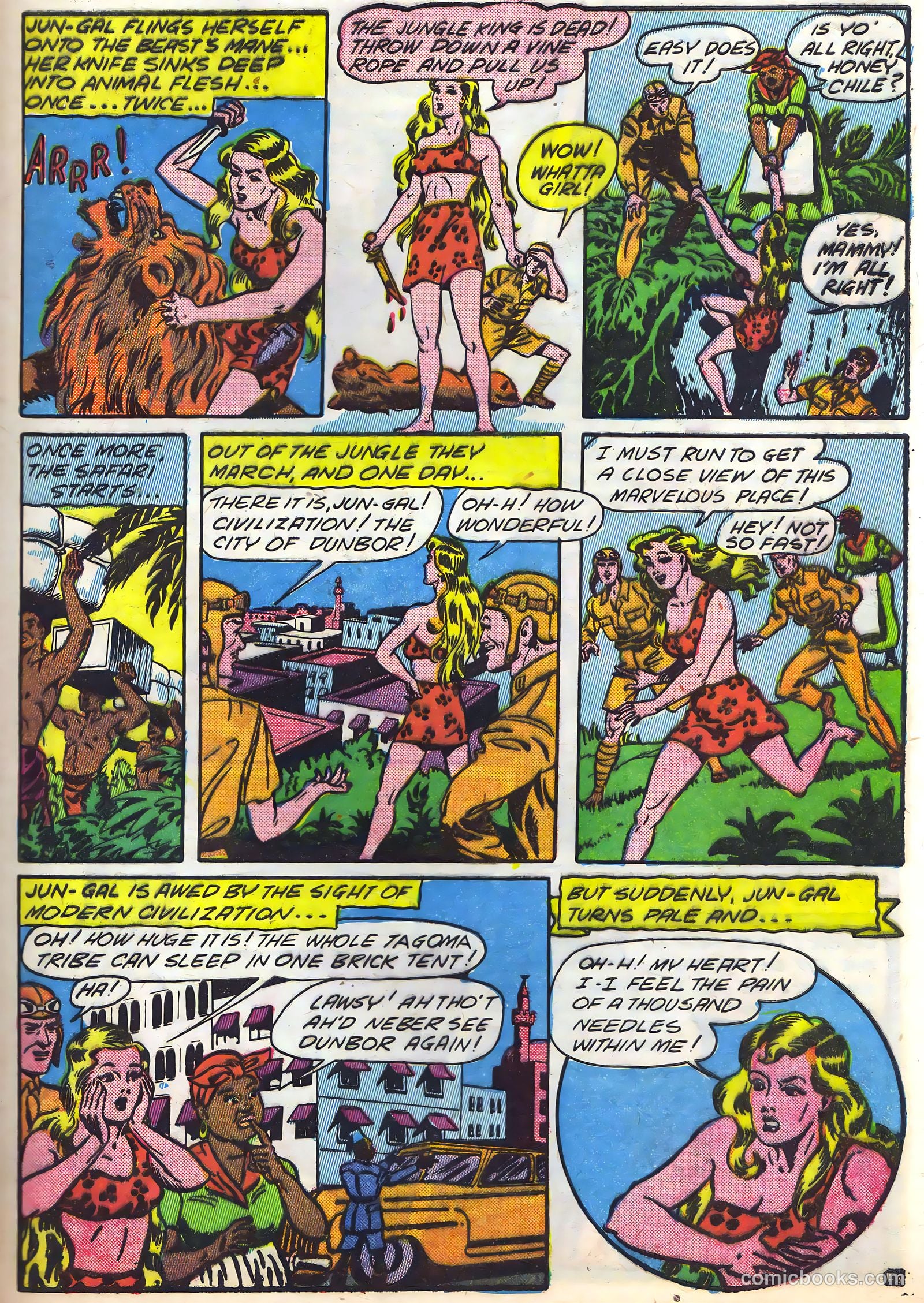 Blazing Comics #5 (1944) — page 43 of 53