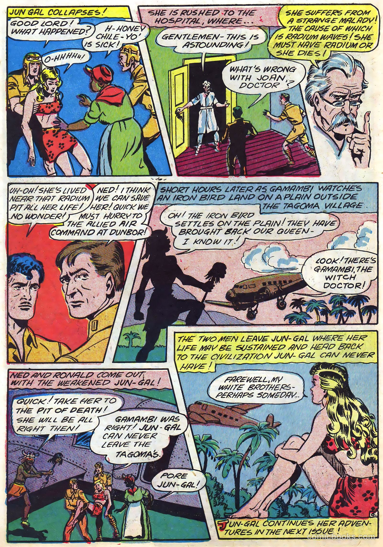 Blazing Comics #5 (1944) — page 44 of 53