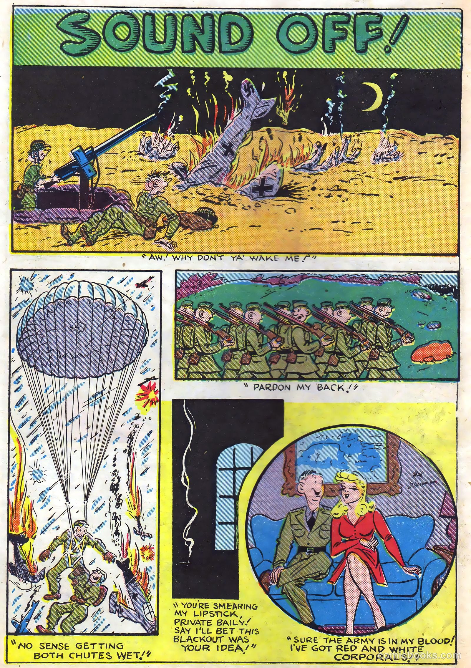 Blazing Comics #5 (1944) — page 50 of 53