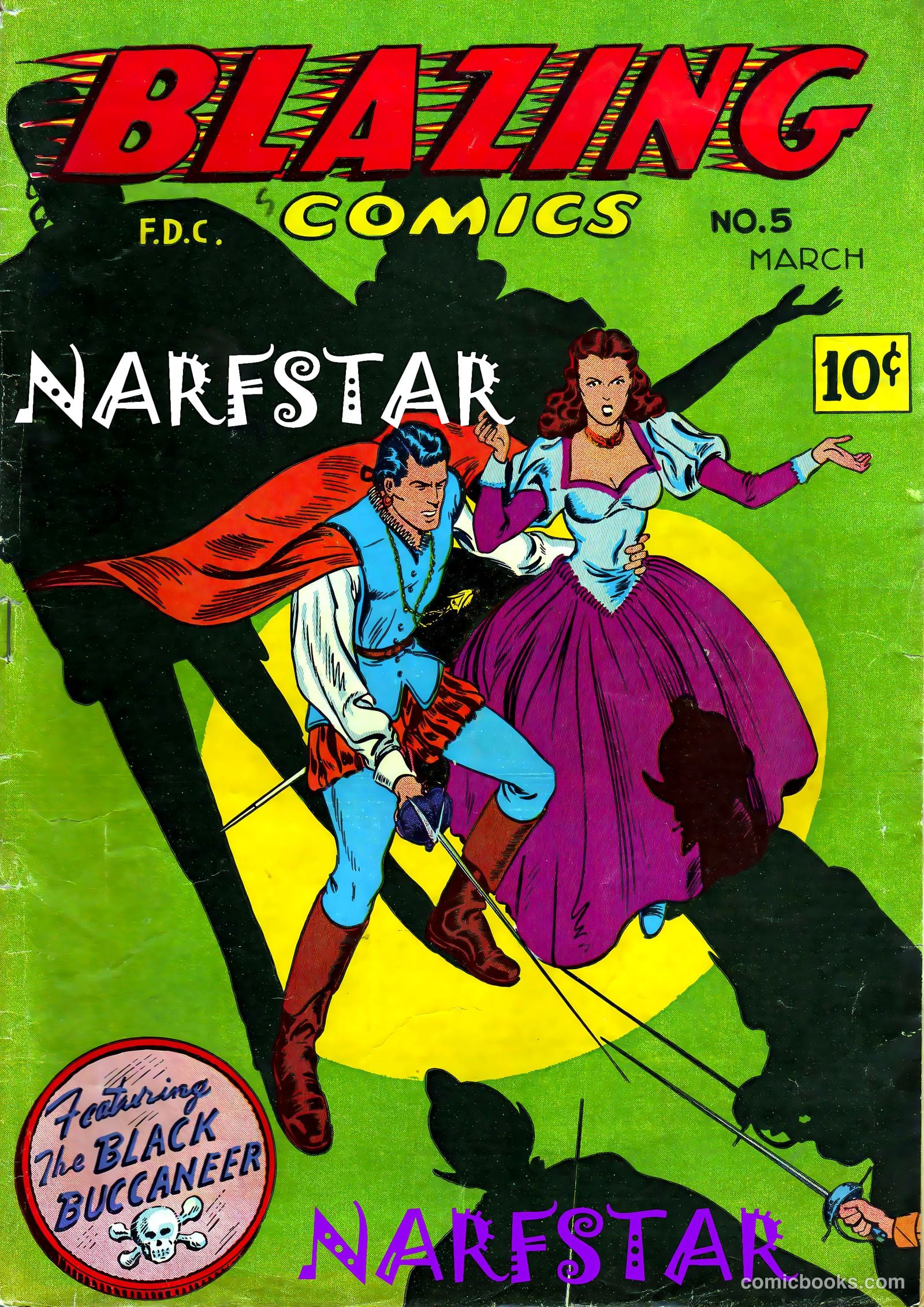 Blazing Comics #5 (1944) — page 53 of 53