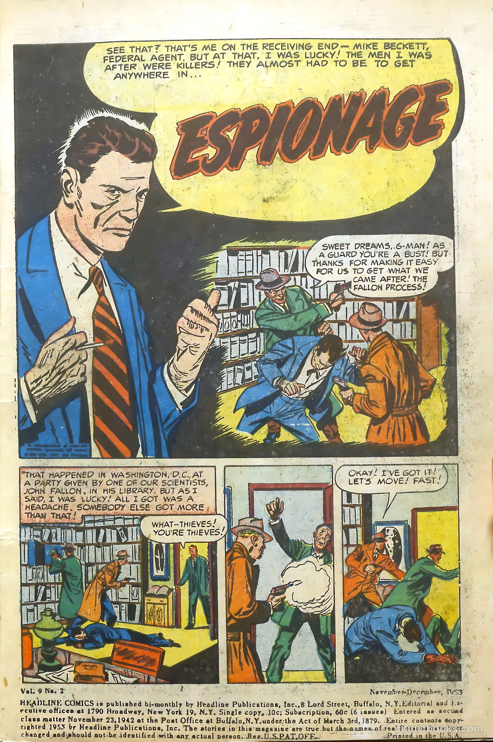 Headline Comics #62 (1949) — page 3 of 37