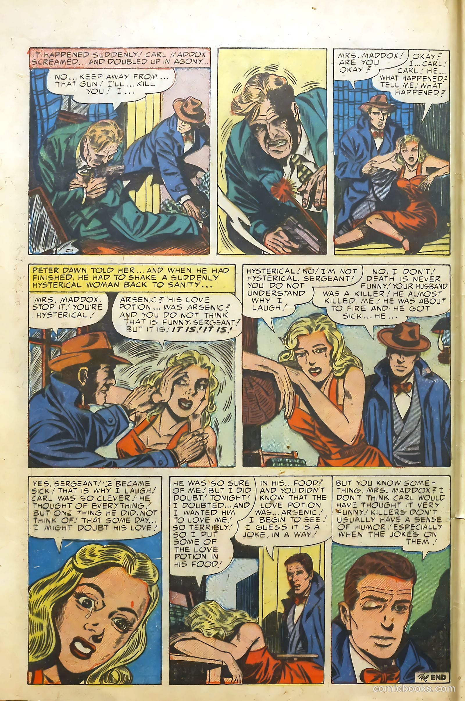 Headline Comics #62 (1949) — page 32 of 37
