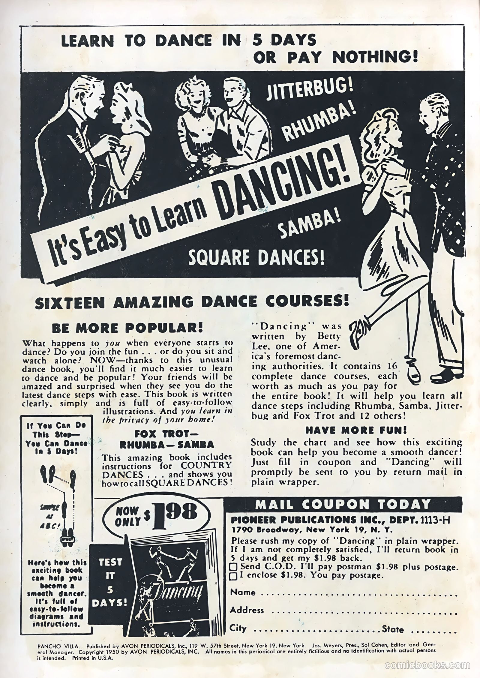 Pancho Villa #nn (1950) — page 2 of 37
