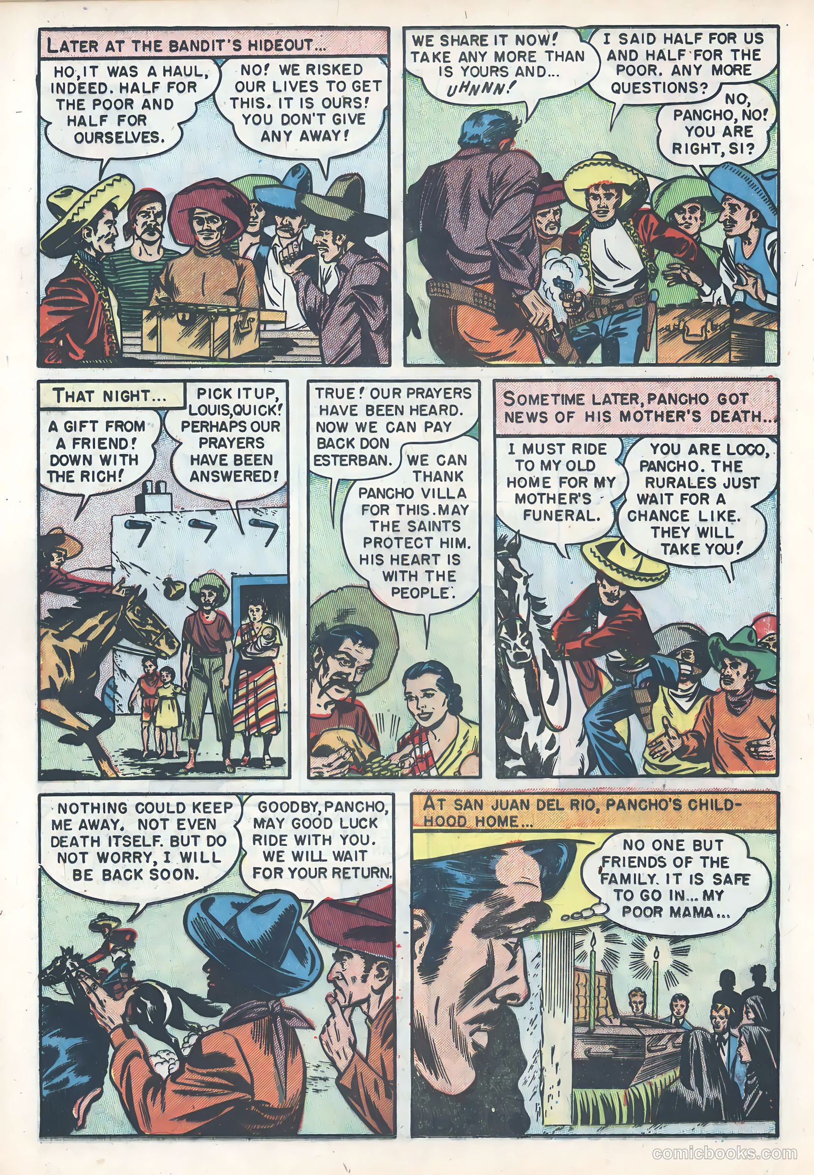 Pancho Villa #nn (1950) — page 12 of 37