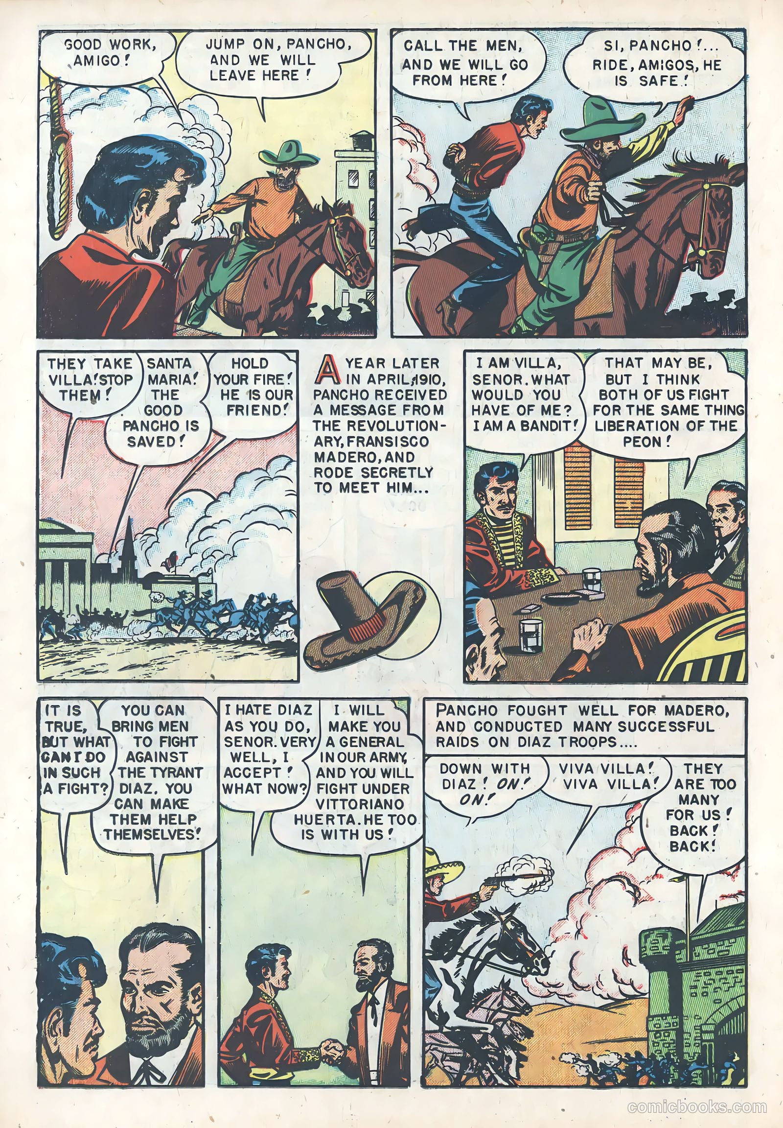 Pancho Villa #nn (1950) — page 14 of 37