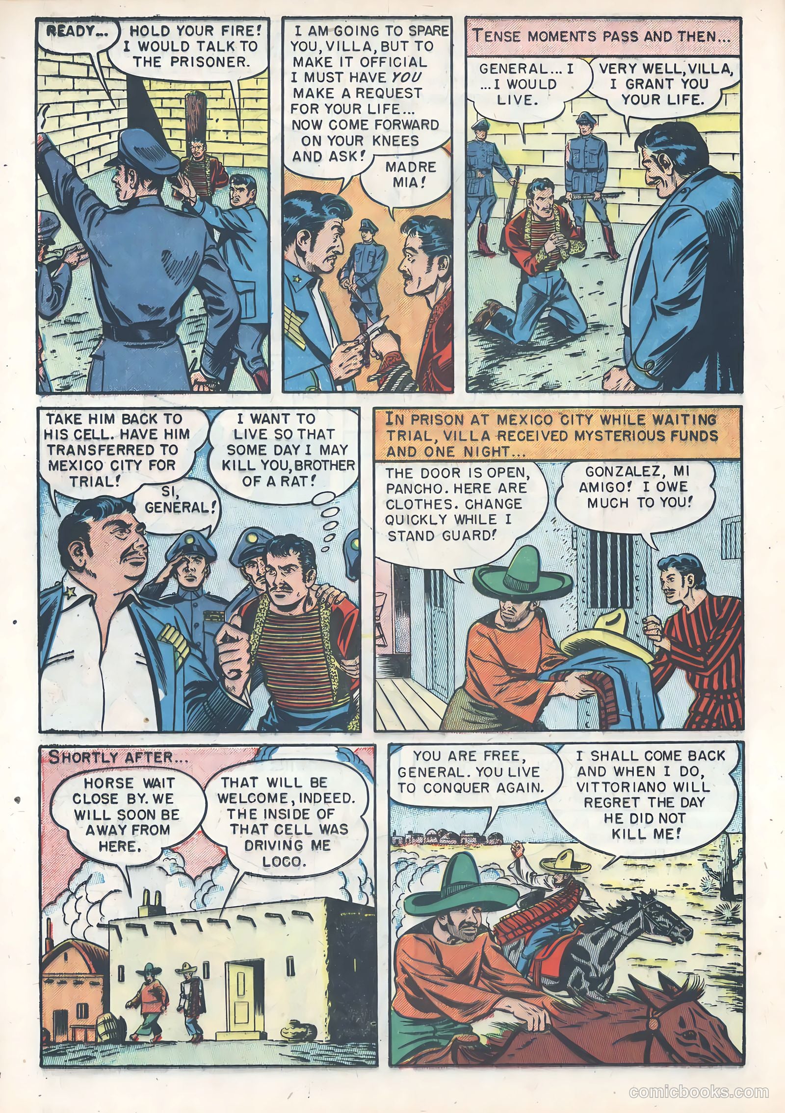 Pancho Villa #nn (1950) — page 16 of 37