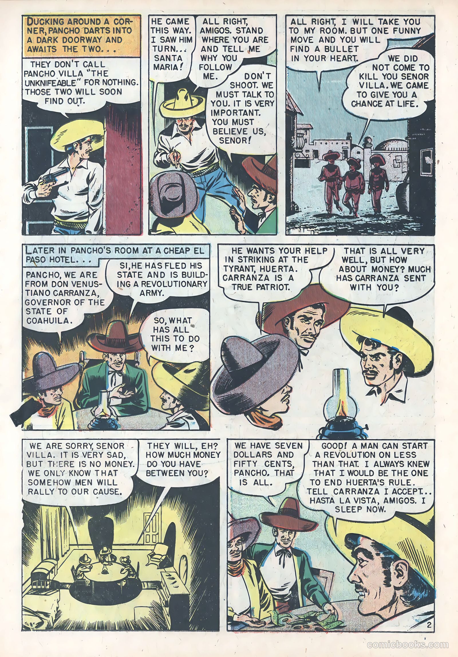 Pancho Villa #nn (1950) — page 18 of 37