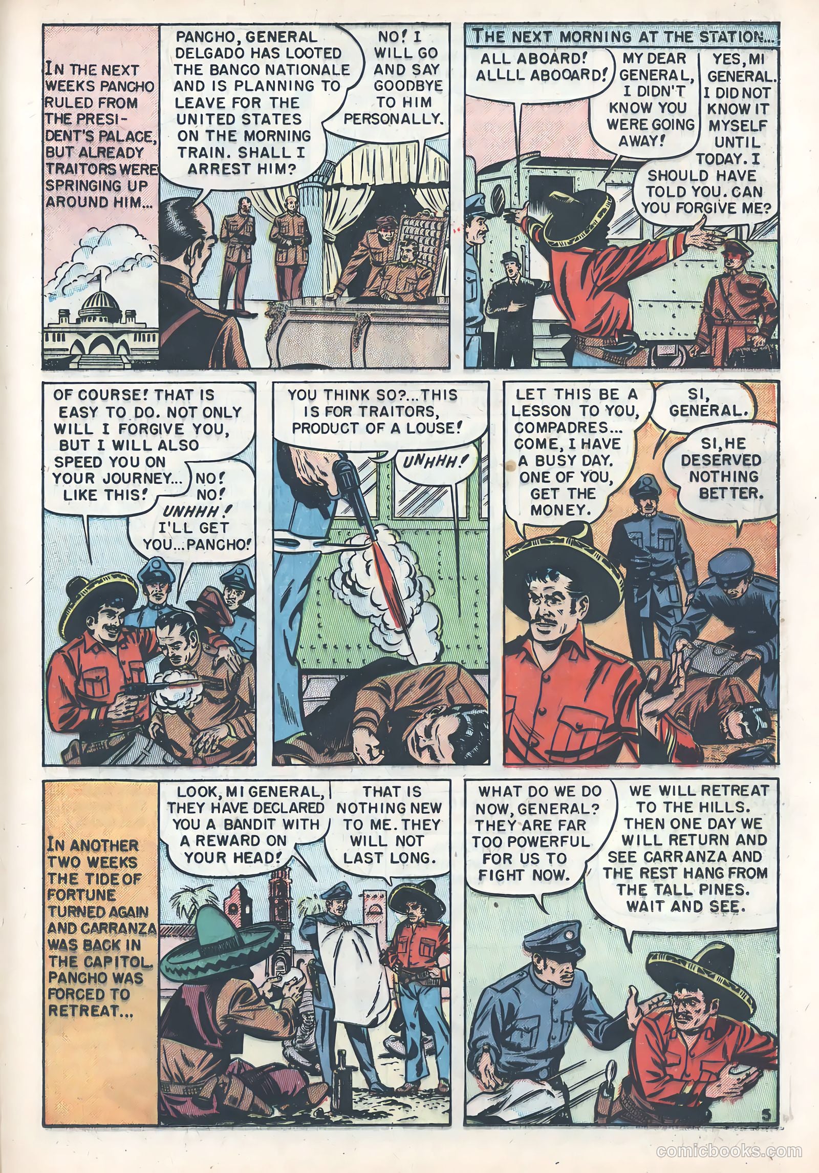 Pancho Villa #nn (1950) — page 21 of 37