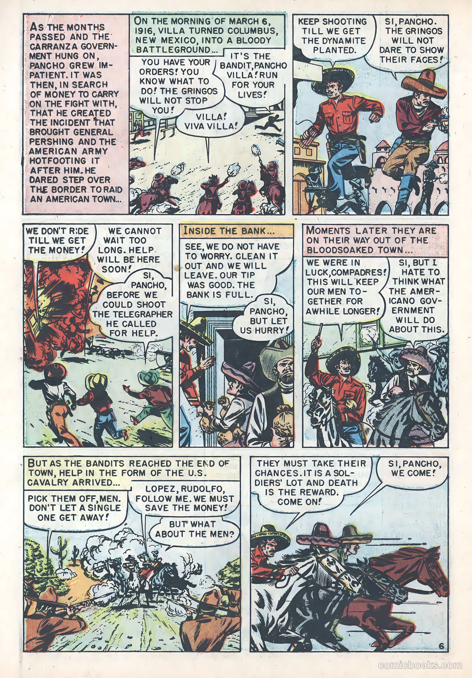 Pancho Villa #nn (1950) — page 22 of 37