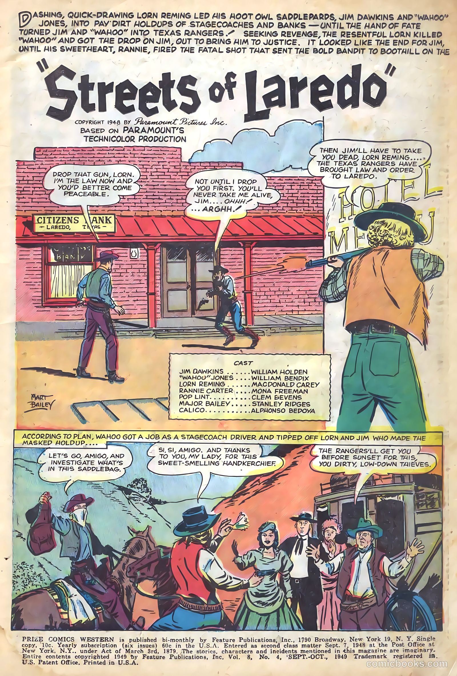 Prize Comics Western #77 (1949) — page 3 of 52