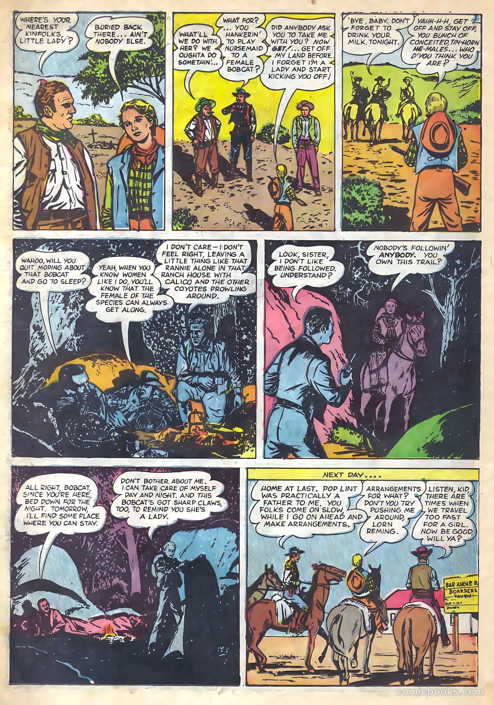 Prize Comics Western #77 (1949) — page 6 of 52