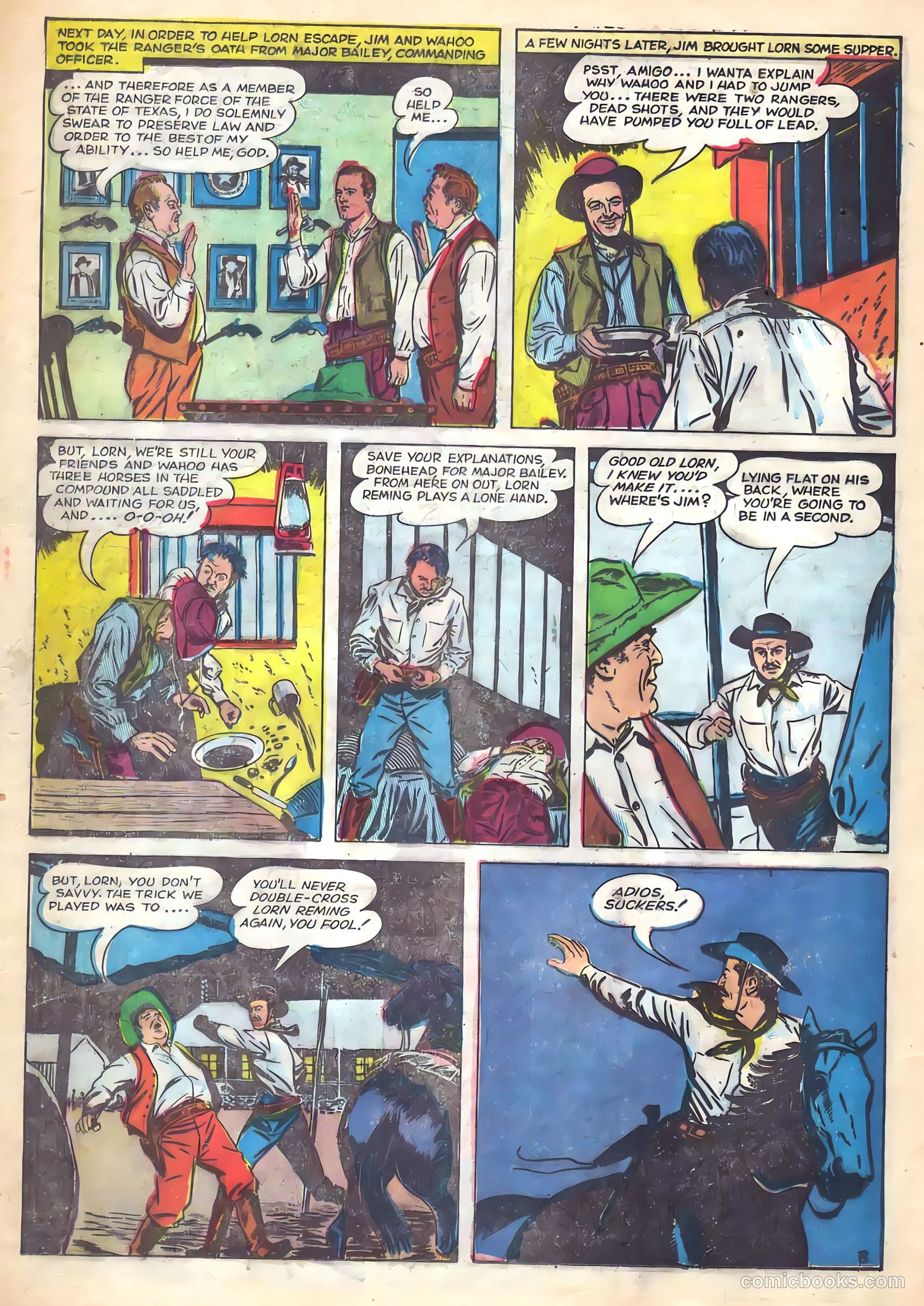 Prize Comics Western #77 (1949) — page 10 of 52