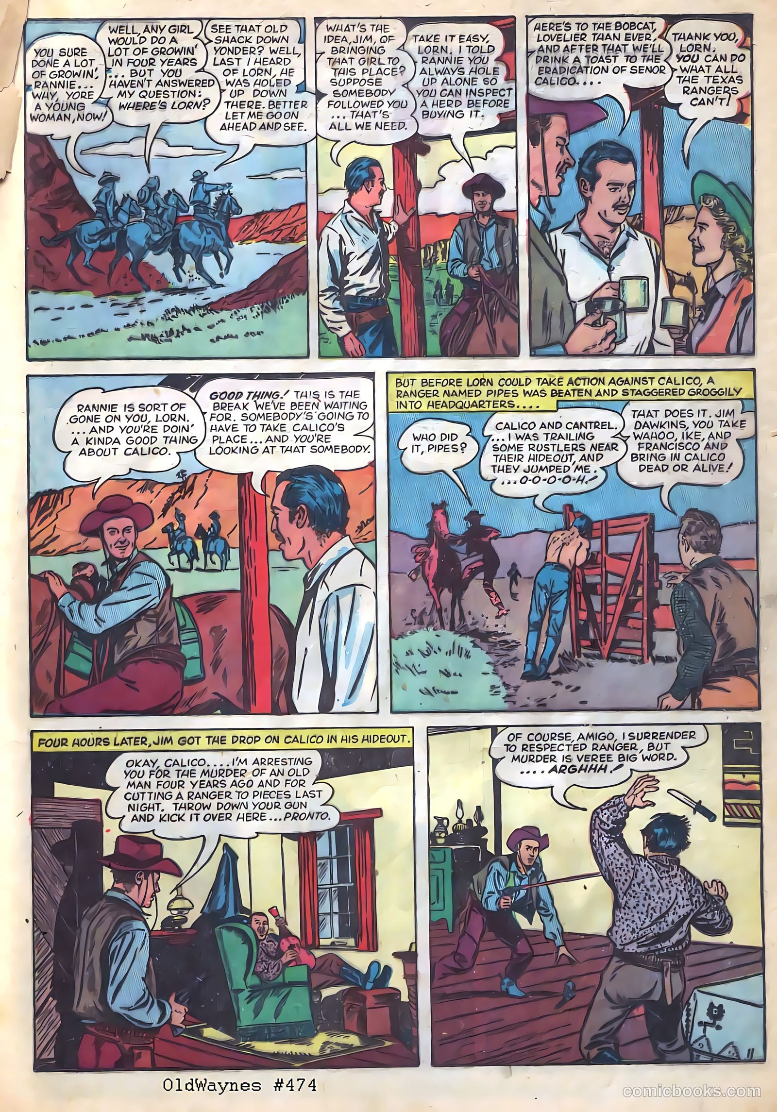 Prize Comics Western #77 (1949) — page 13 of 52