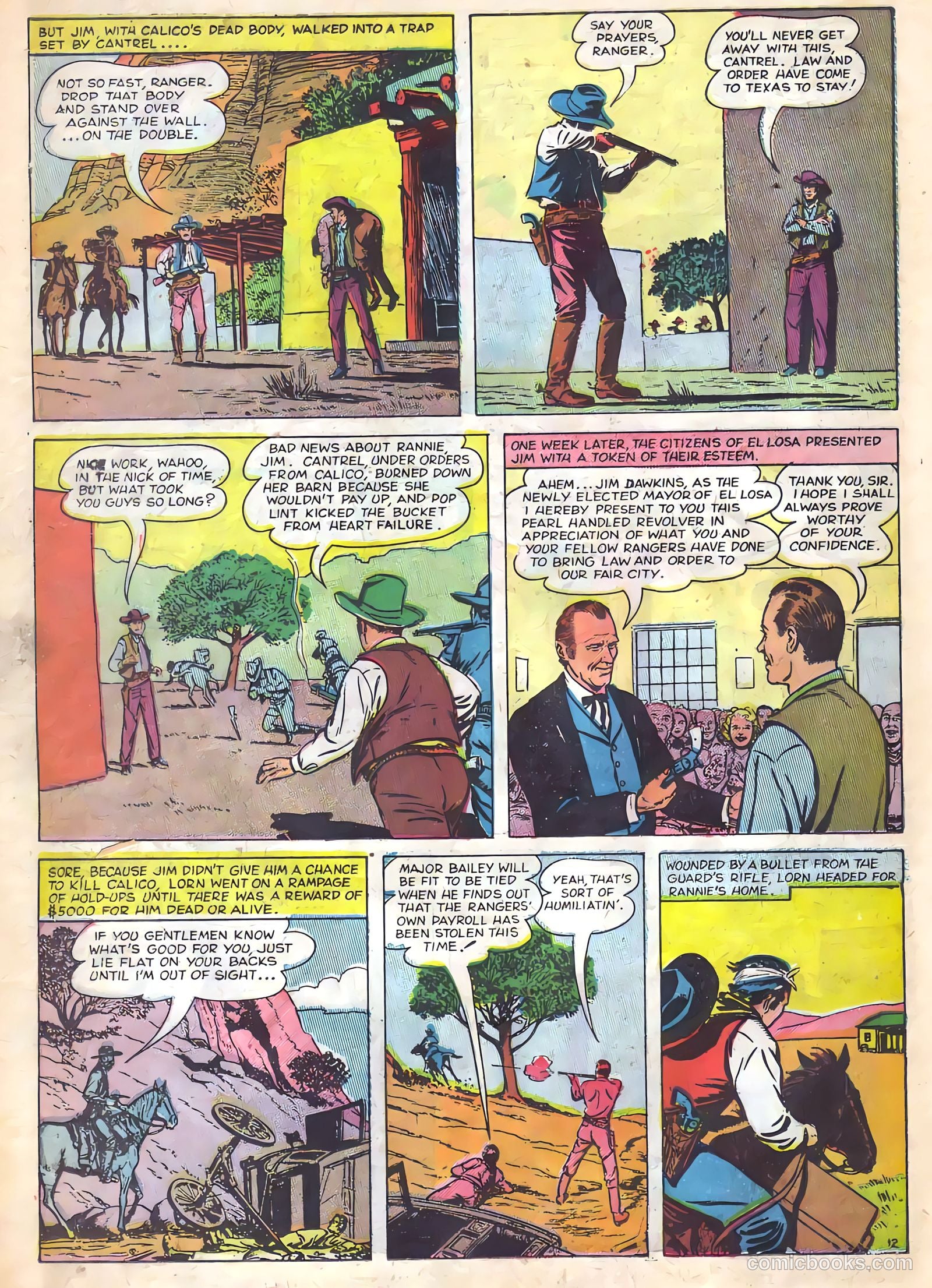 Prize Comics Western #77 (1949) — page 14 of 52