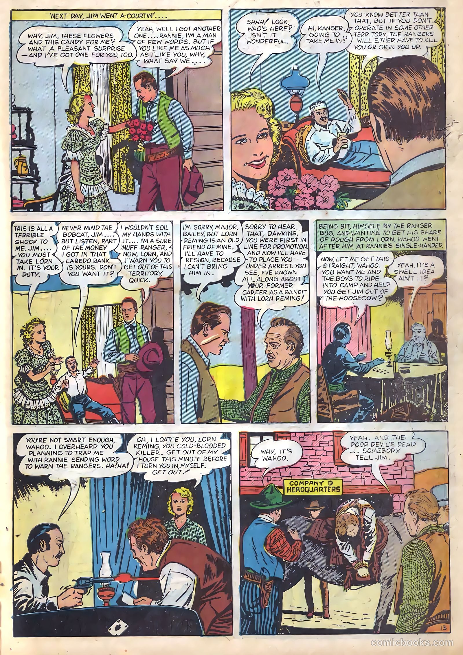 Prize Comics Western #77 (1949) — page 15 of 52