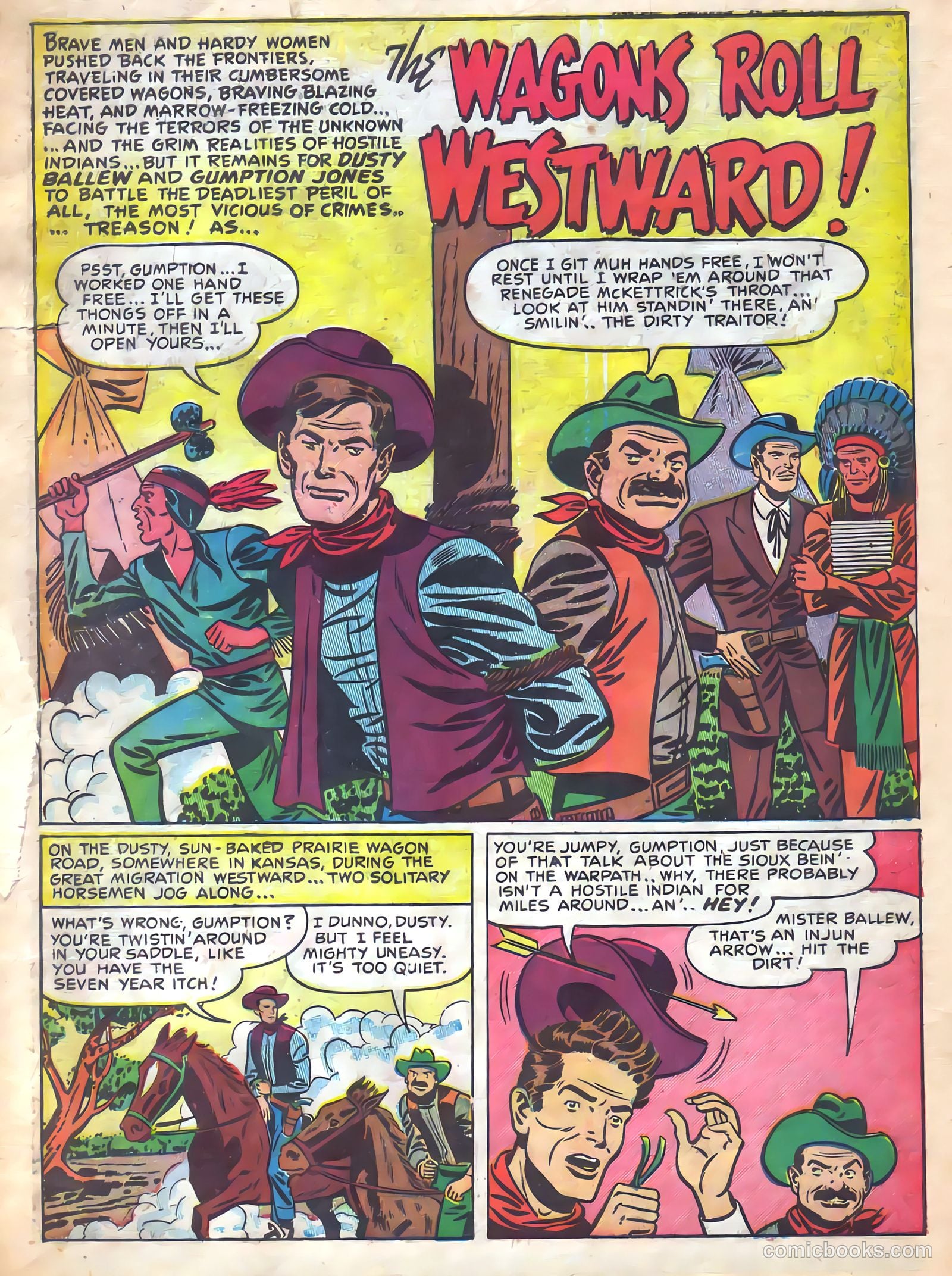 Prize Comics Western #77 (1949) — page 18 of 52