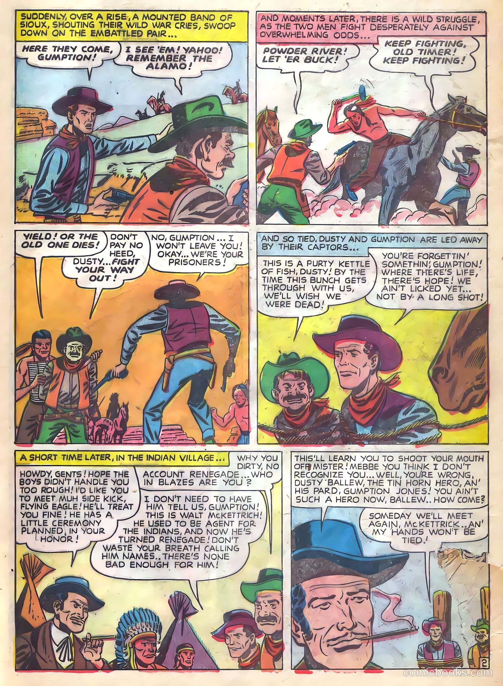 Prize Comics Western #77 (1949) — page 19 of 52