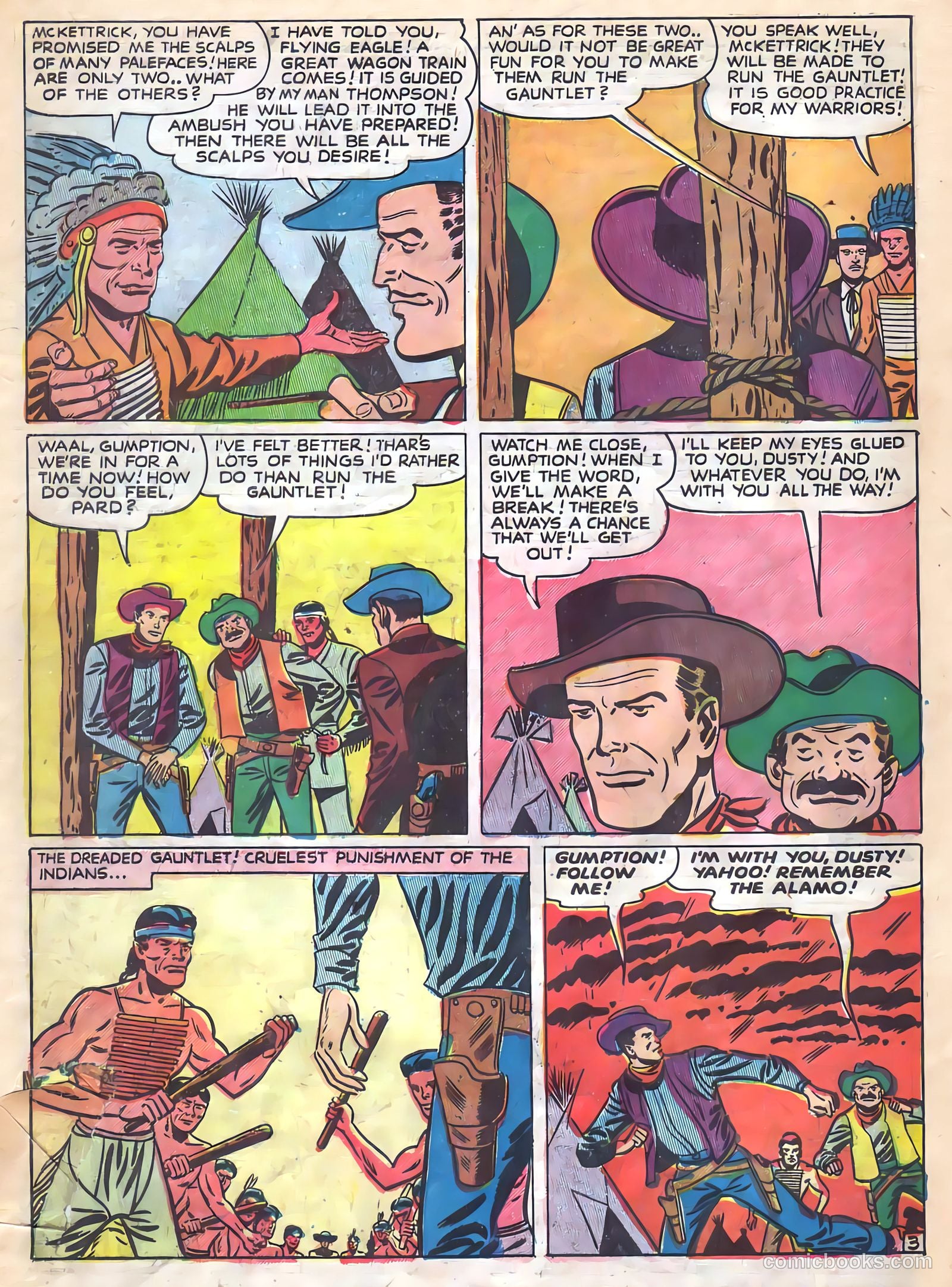 Prize Comics Western #77 (1949) — page 20 of 52