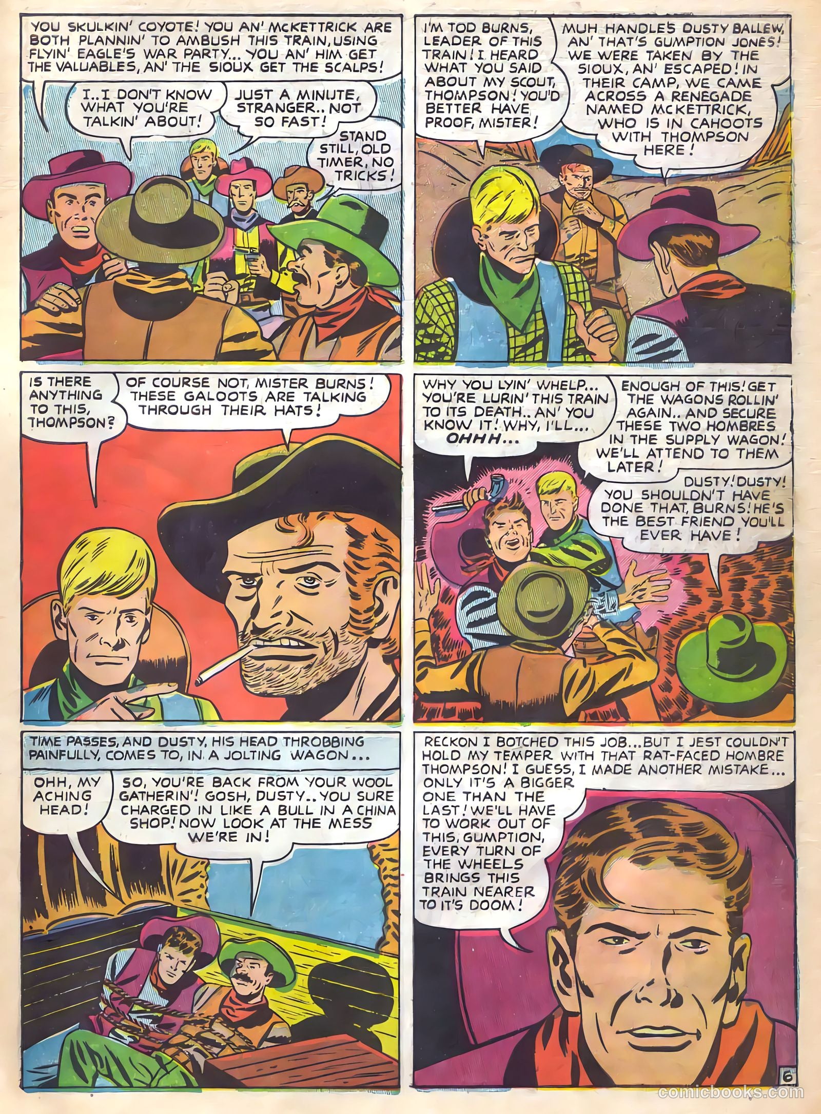 Prize Comics Western #77 (1949) — page 23 of 52