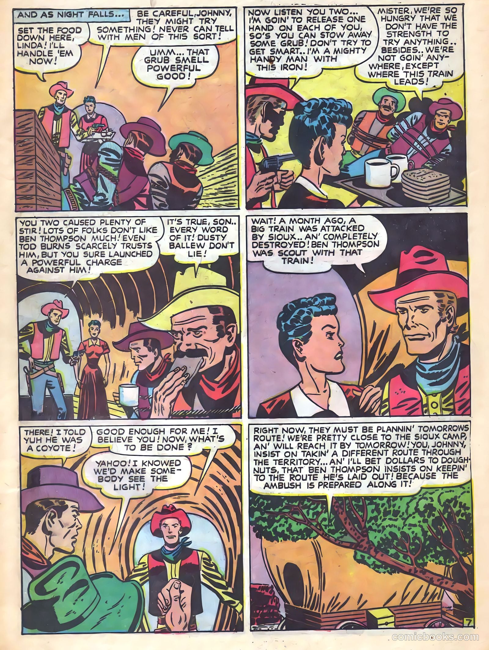 Prize Comics Western #77 (1949) — page 24 of 52