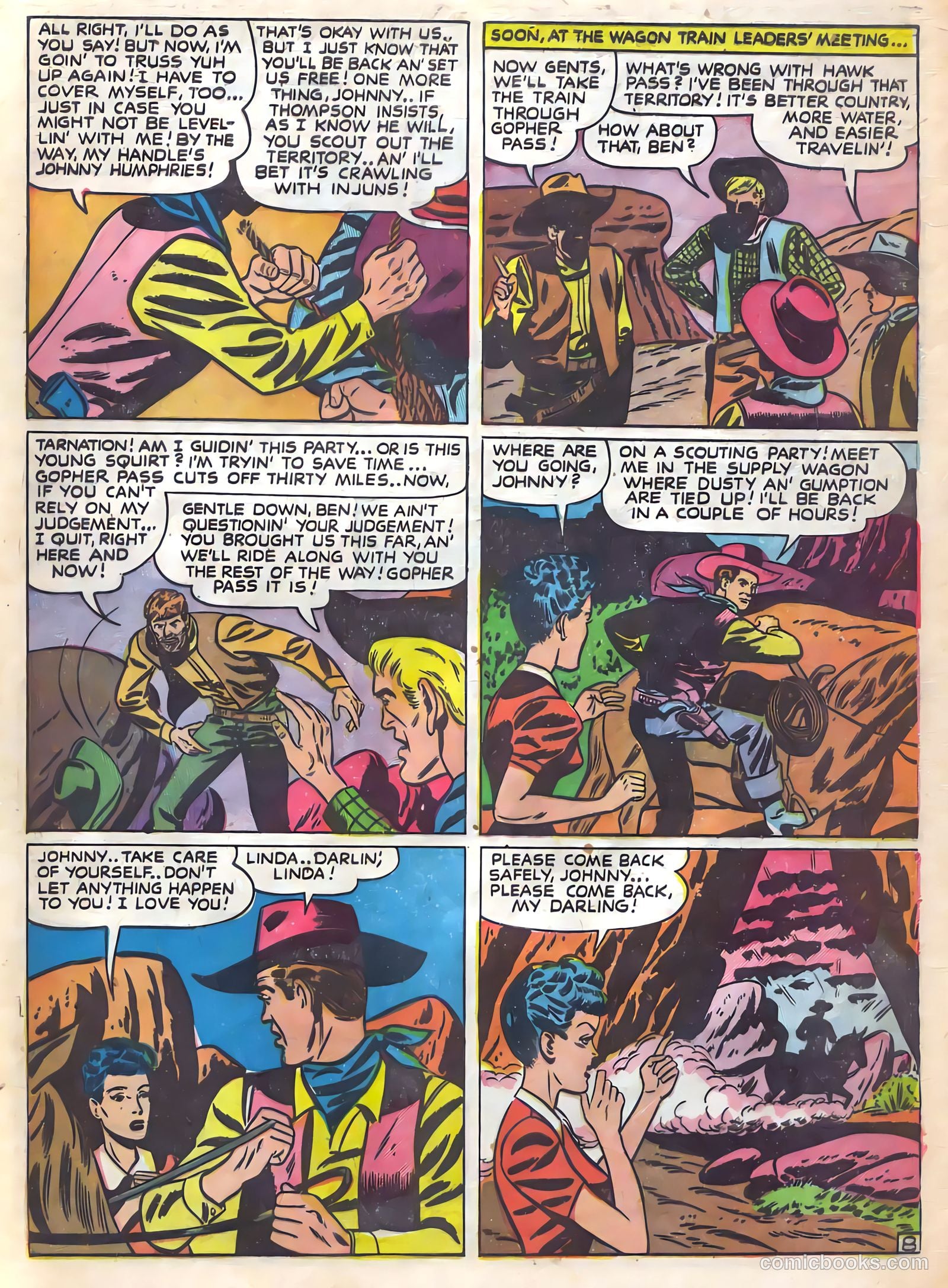 Prize Comics Western #77 (1949) — page 25 of 52