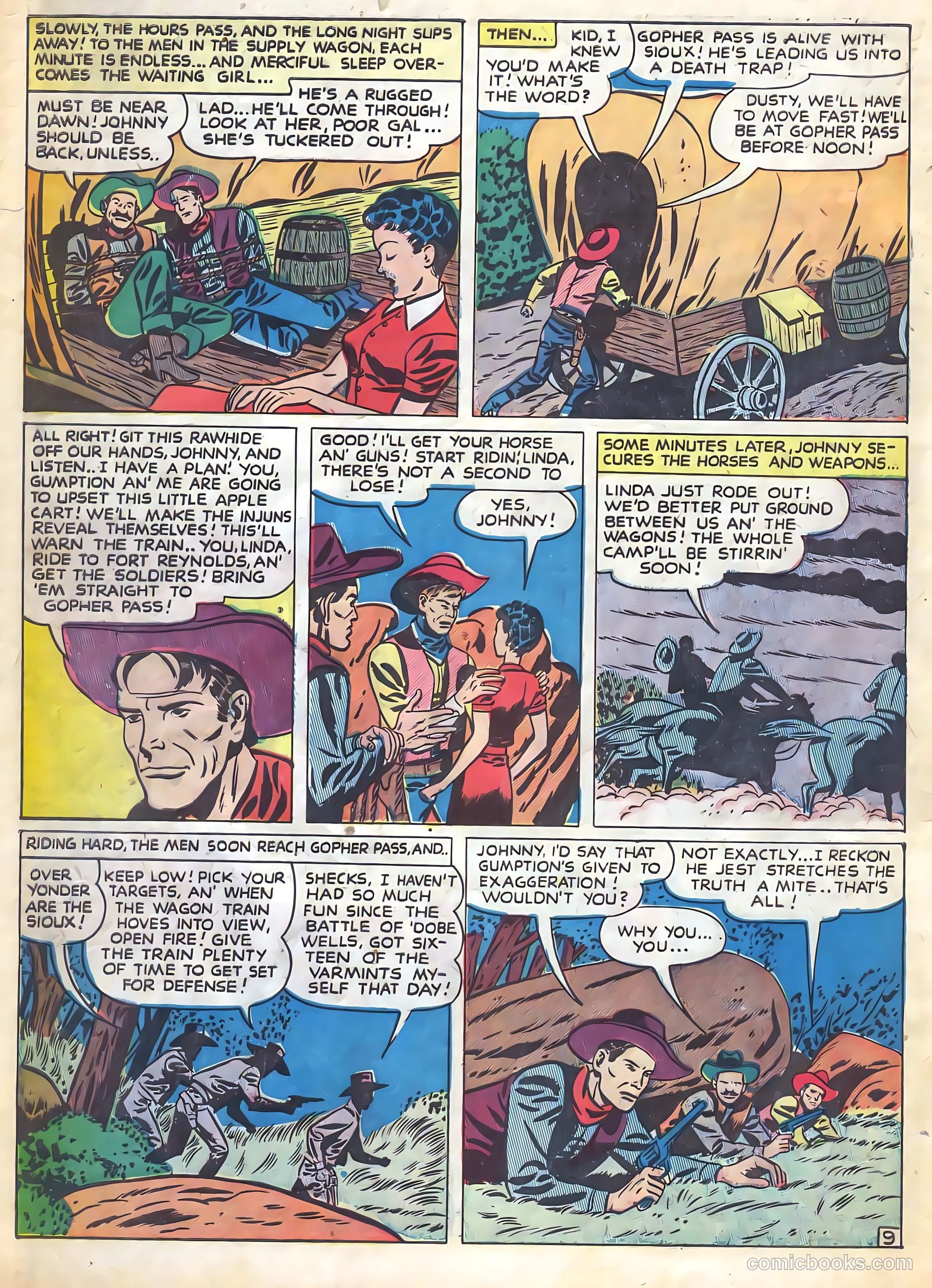 Prize Comics Western #77 (1949) — page 26 of 52