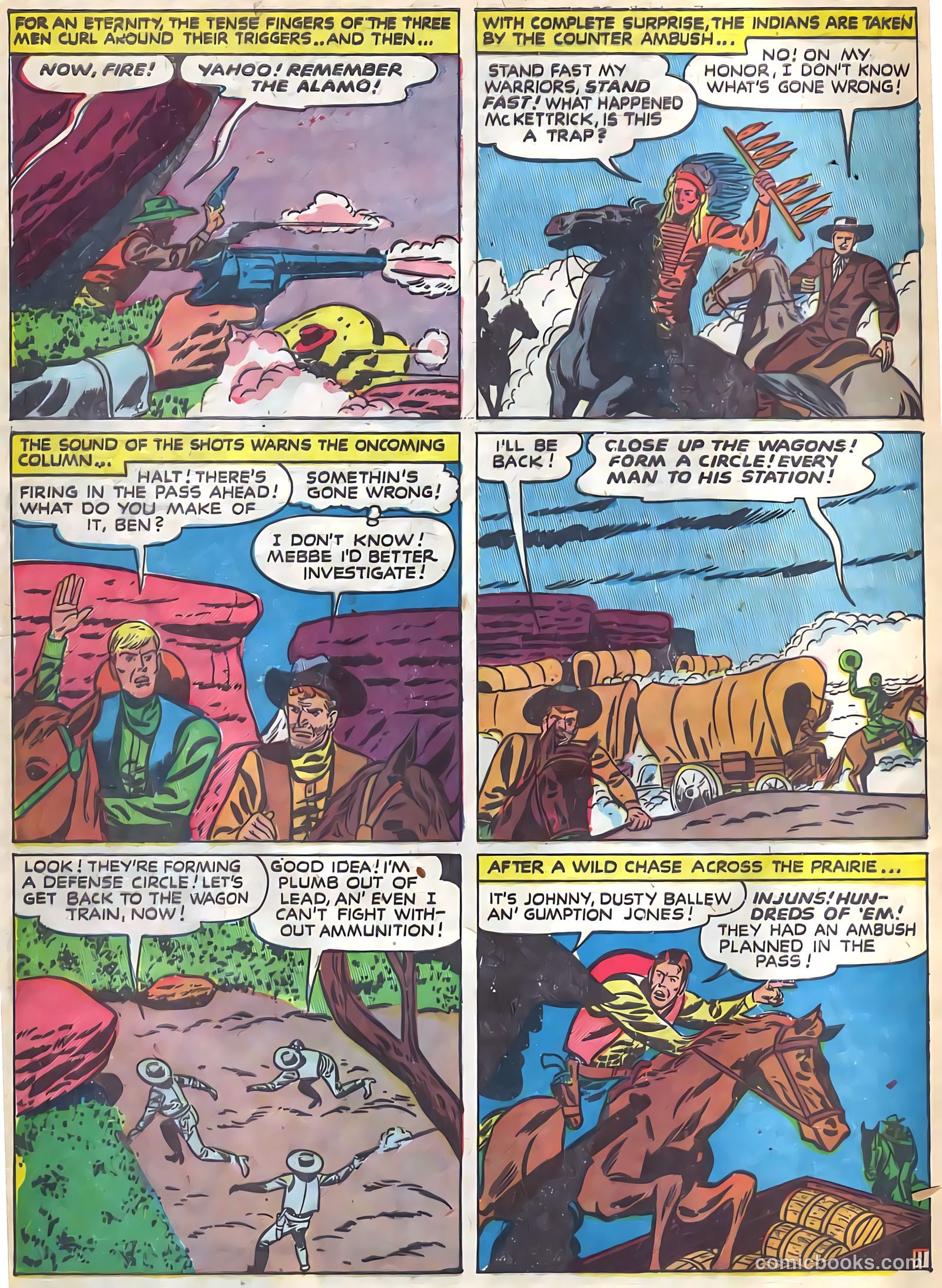 Prize Comics Western #77 (1949) — page 28 of 52