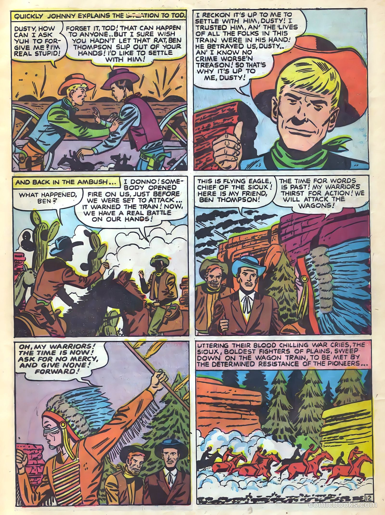 Prize Comics Western #77 (1949) — page 29 of 52