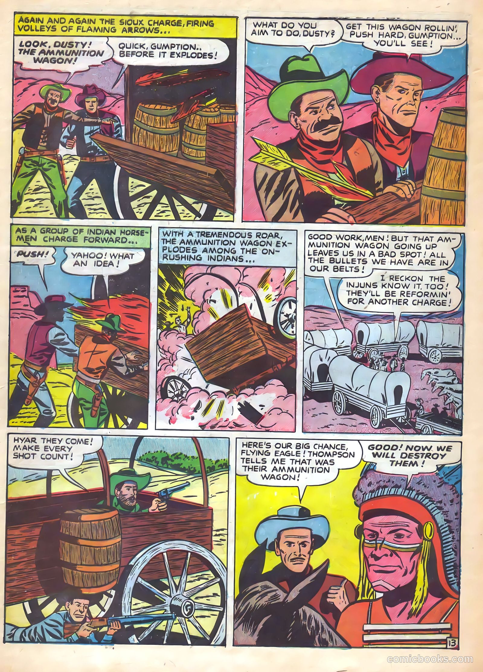 Prize Comics Western #77 (1949) — page 30 of 52