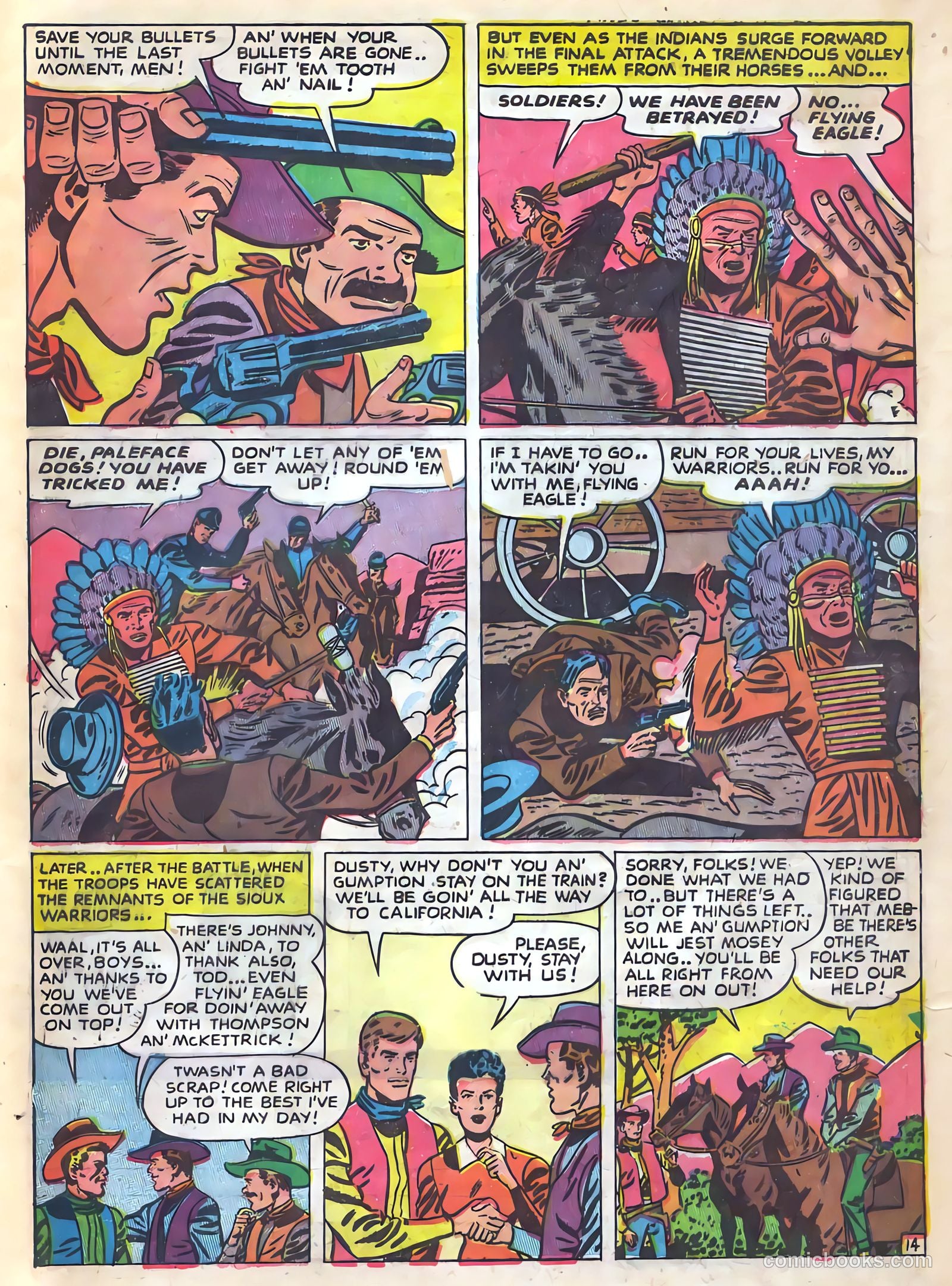 Prize Comics Western #77 (1949) — page 31 of 52