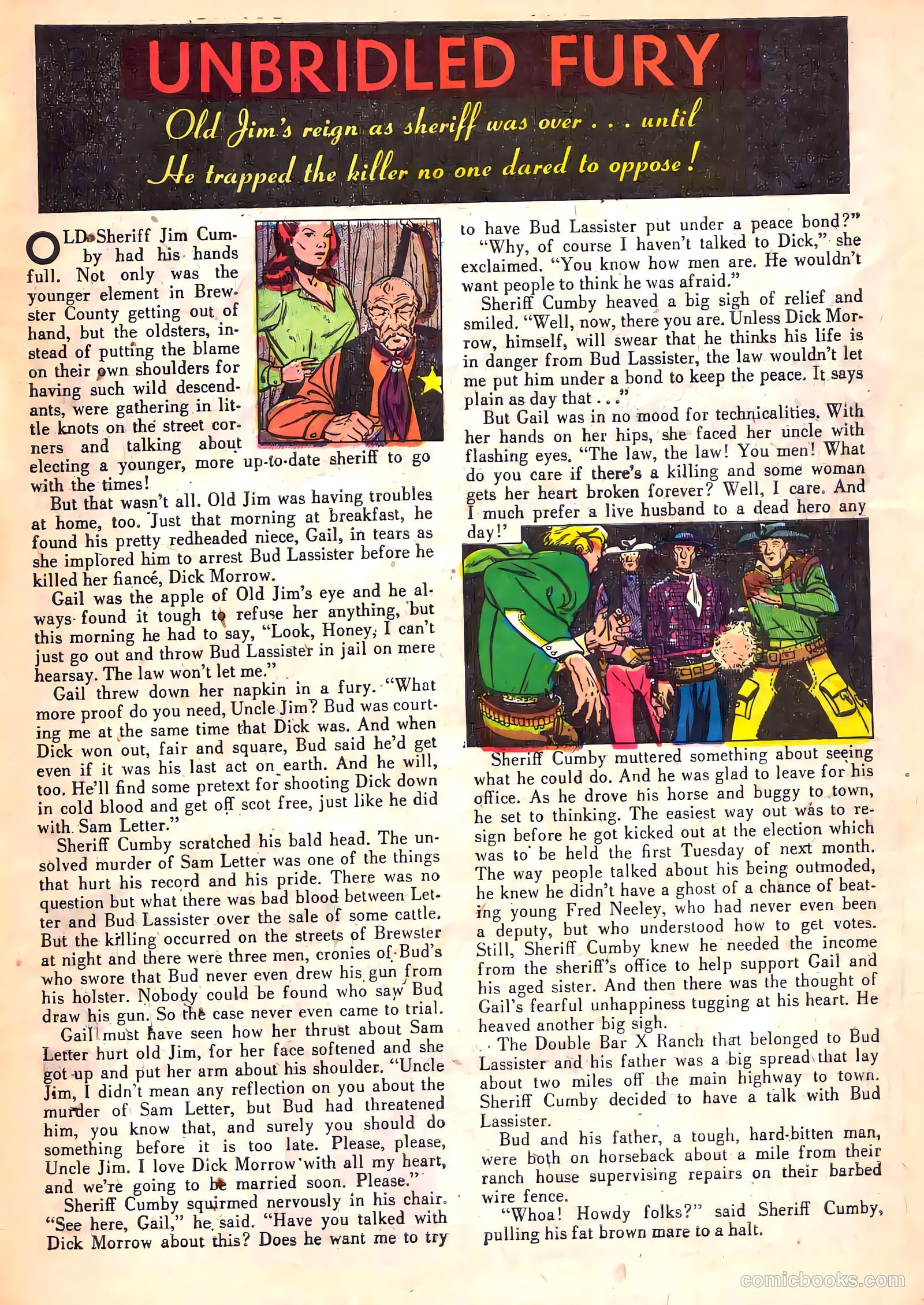 Prize Comics Western #77 (1949) — page 33 of 52