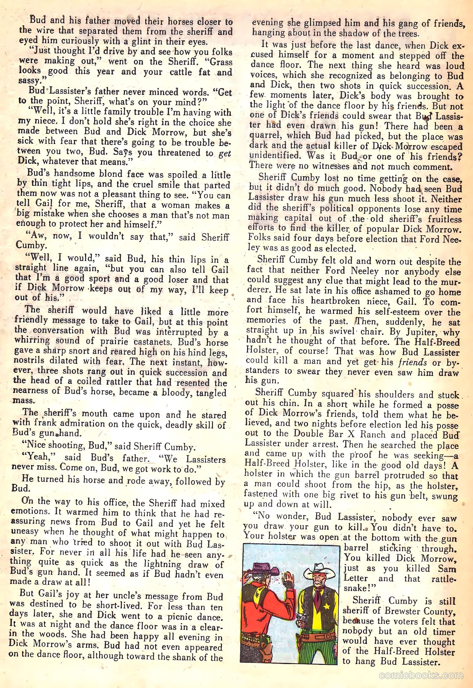 Prize Comics Western #77 (1949) — page 34 of 52