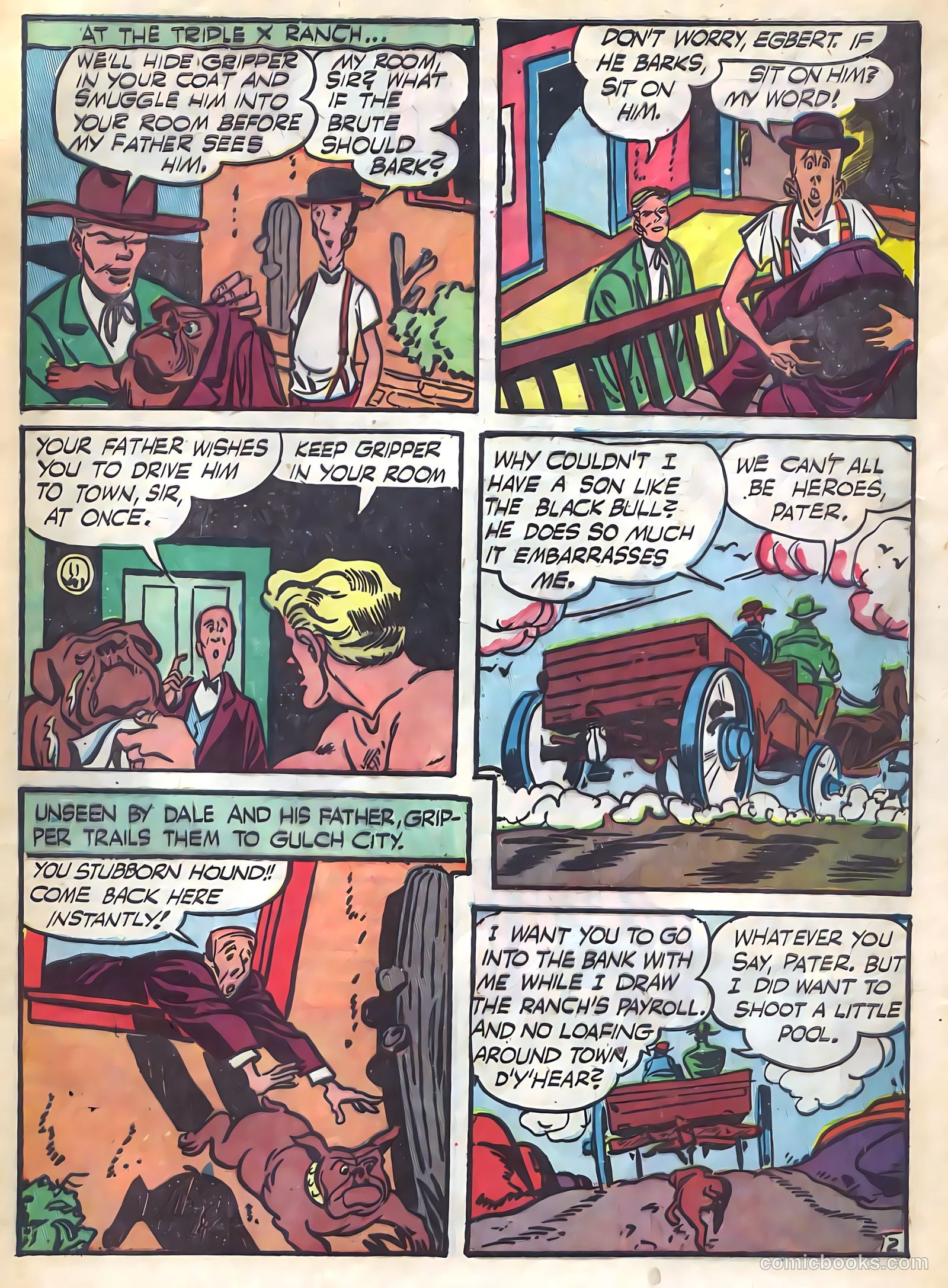 Prize Comics Western #77 (1949) — page 37 of 52
