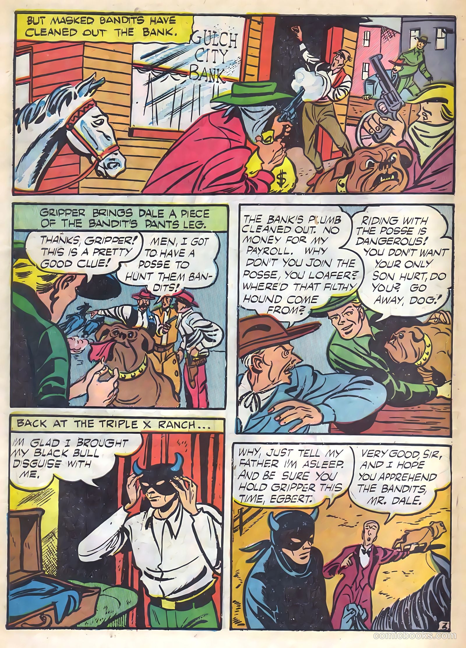 Prize Comics Western #77 (1949) — page 38 of 52