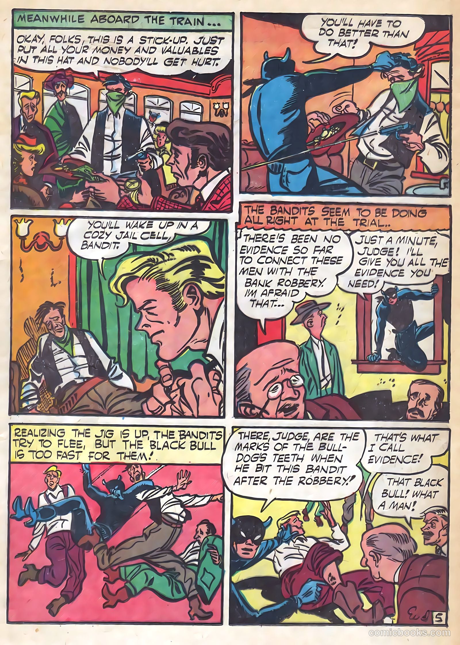 Prize Comics Western #77 (1949) — page 40 of 52