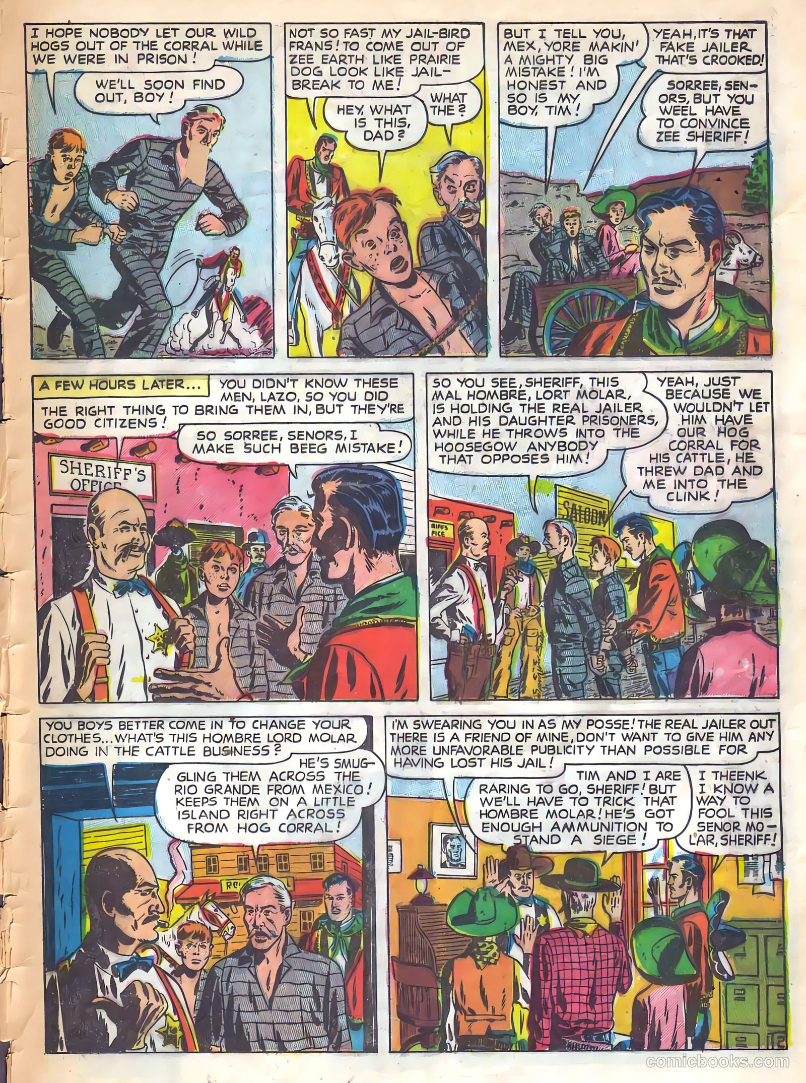 Prize Comics Western #77 (1949) — page 43 of 52