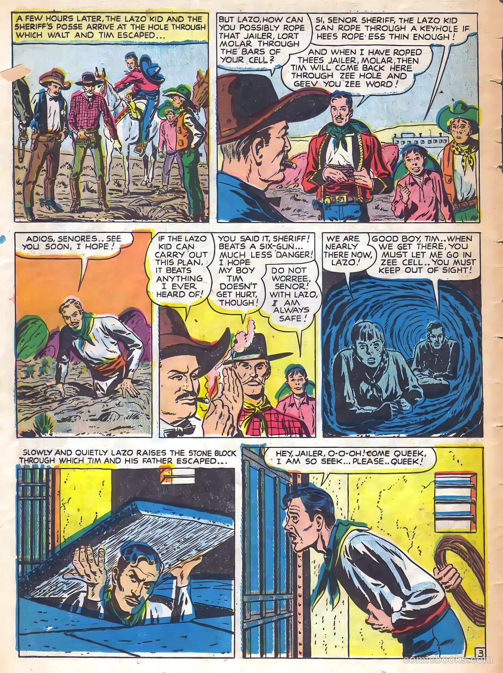 Prize Comics Western #77 (1949) — page 44 of 52
