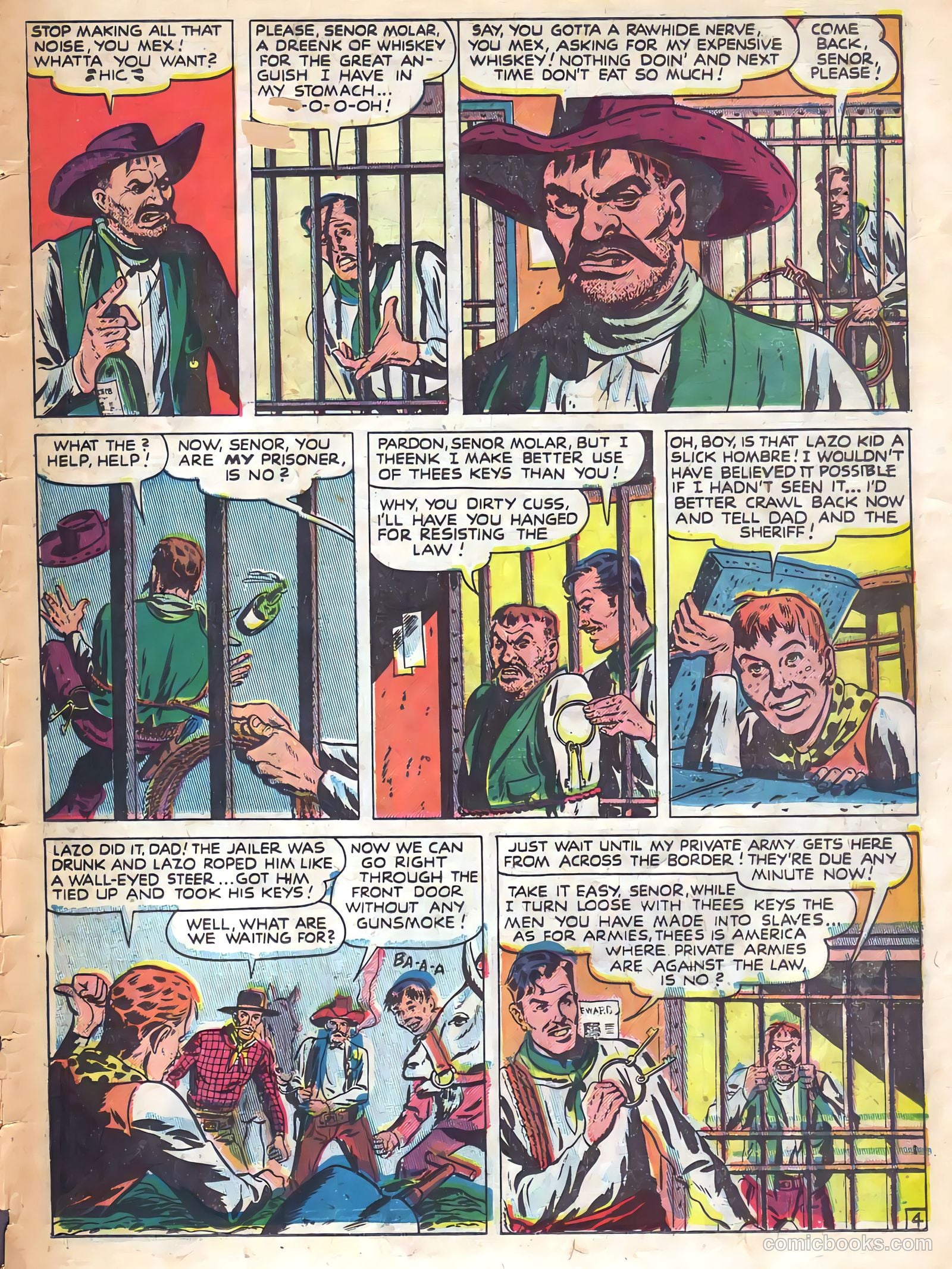 Prize Comics Western #77 (1949) — page 45 of 52