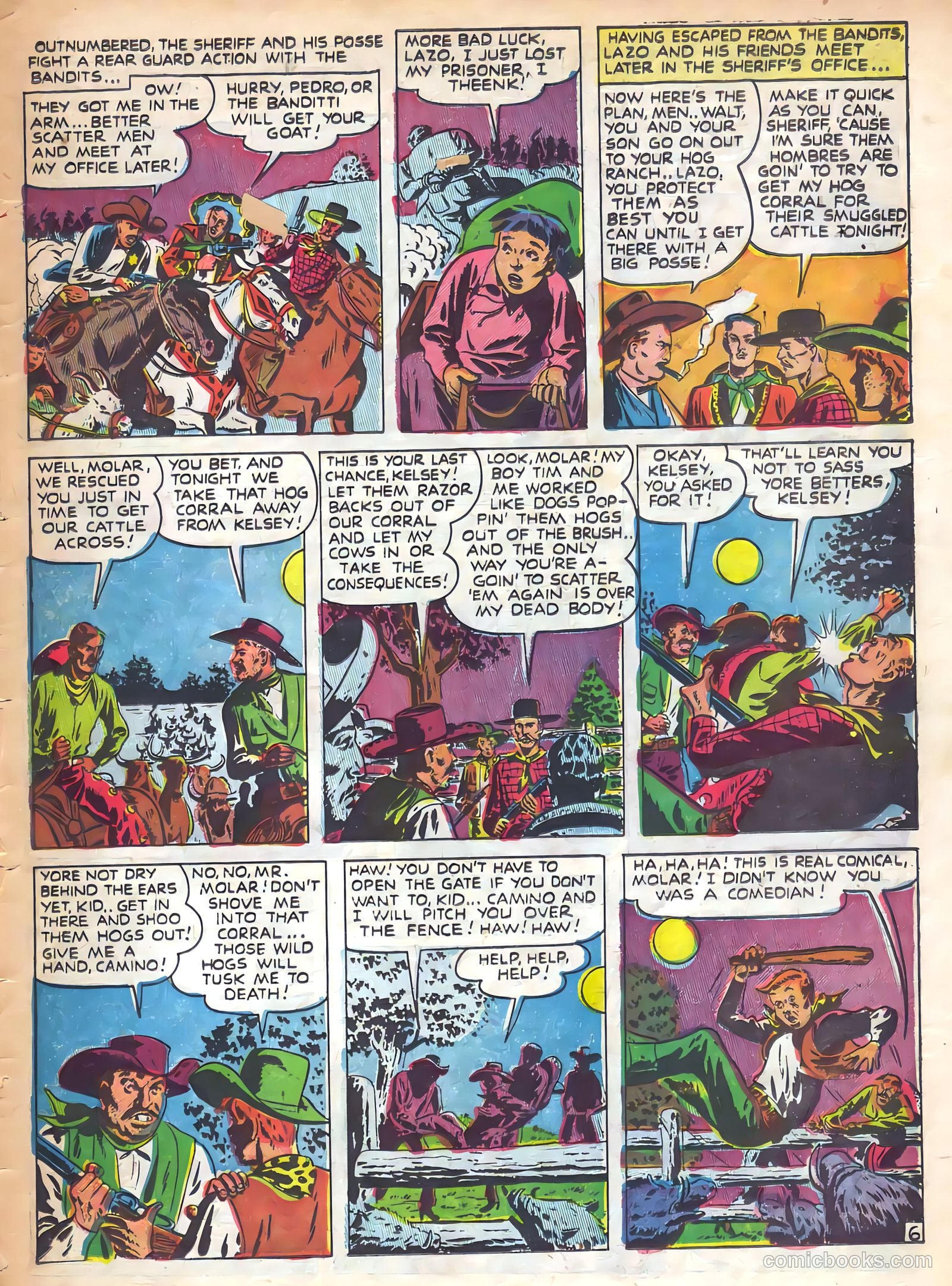 Prize Comics Western #77 (1949) — page 47 of 52