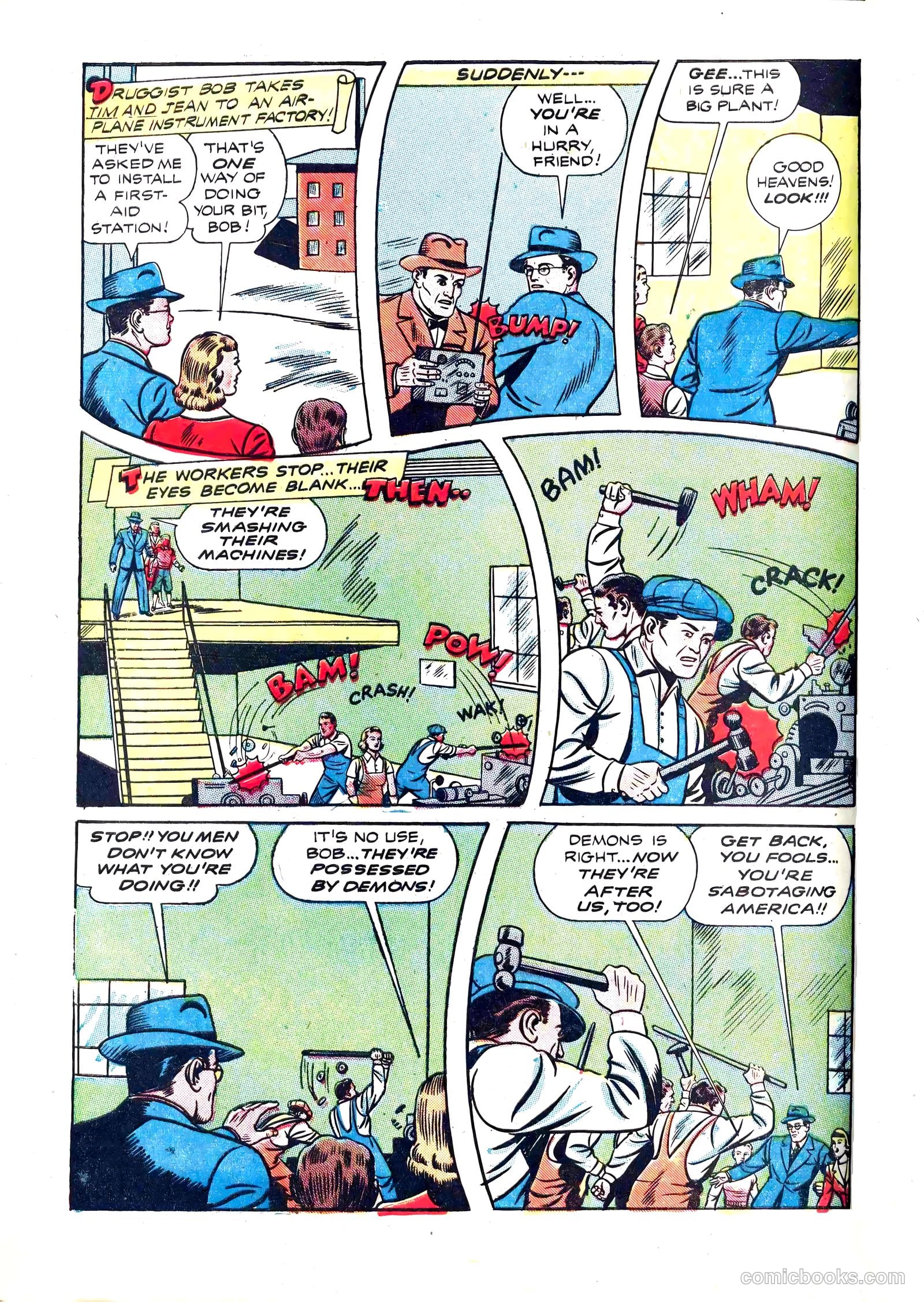 Exciting Comics #30 (1943) — page 4 of 60