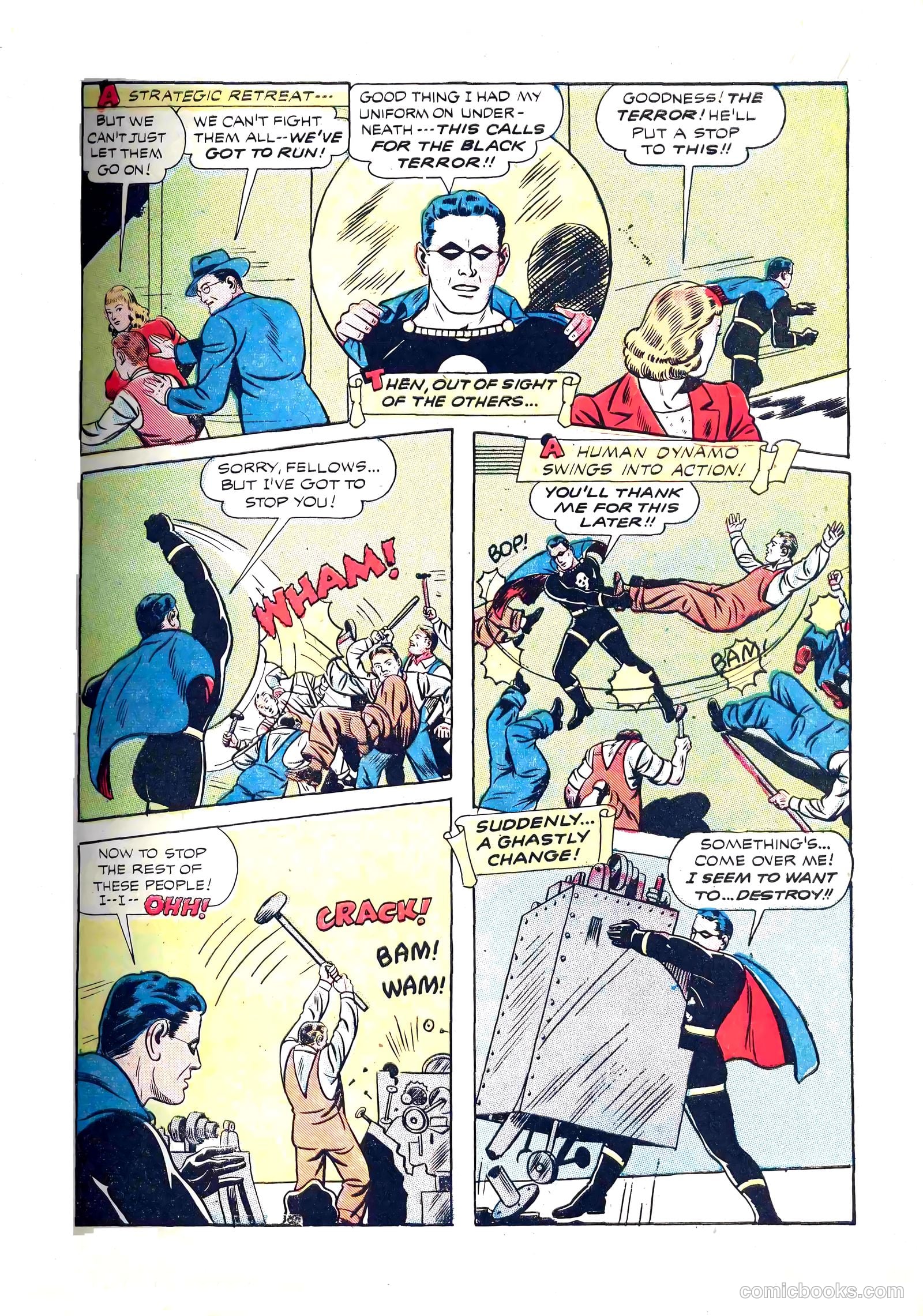 Exciting Comics #30 (1943) — page 5 of 60