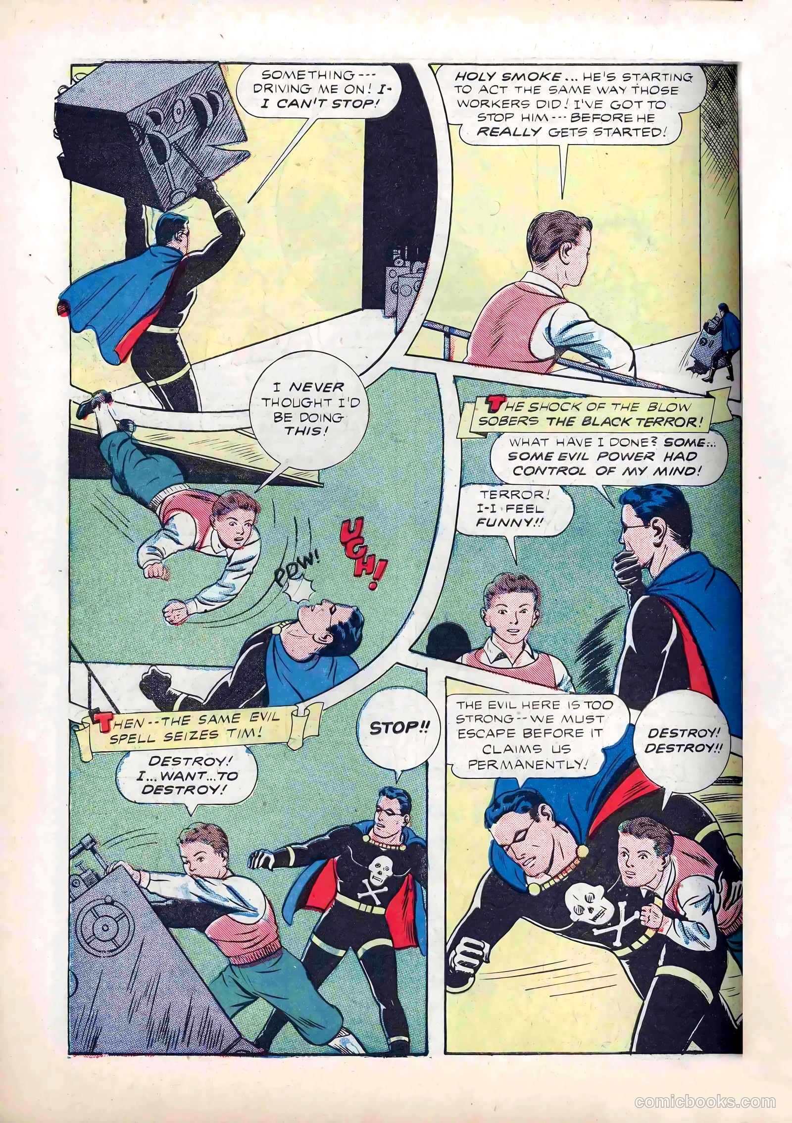 Exciting Comics #30 (1943) — page 6 of 60