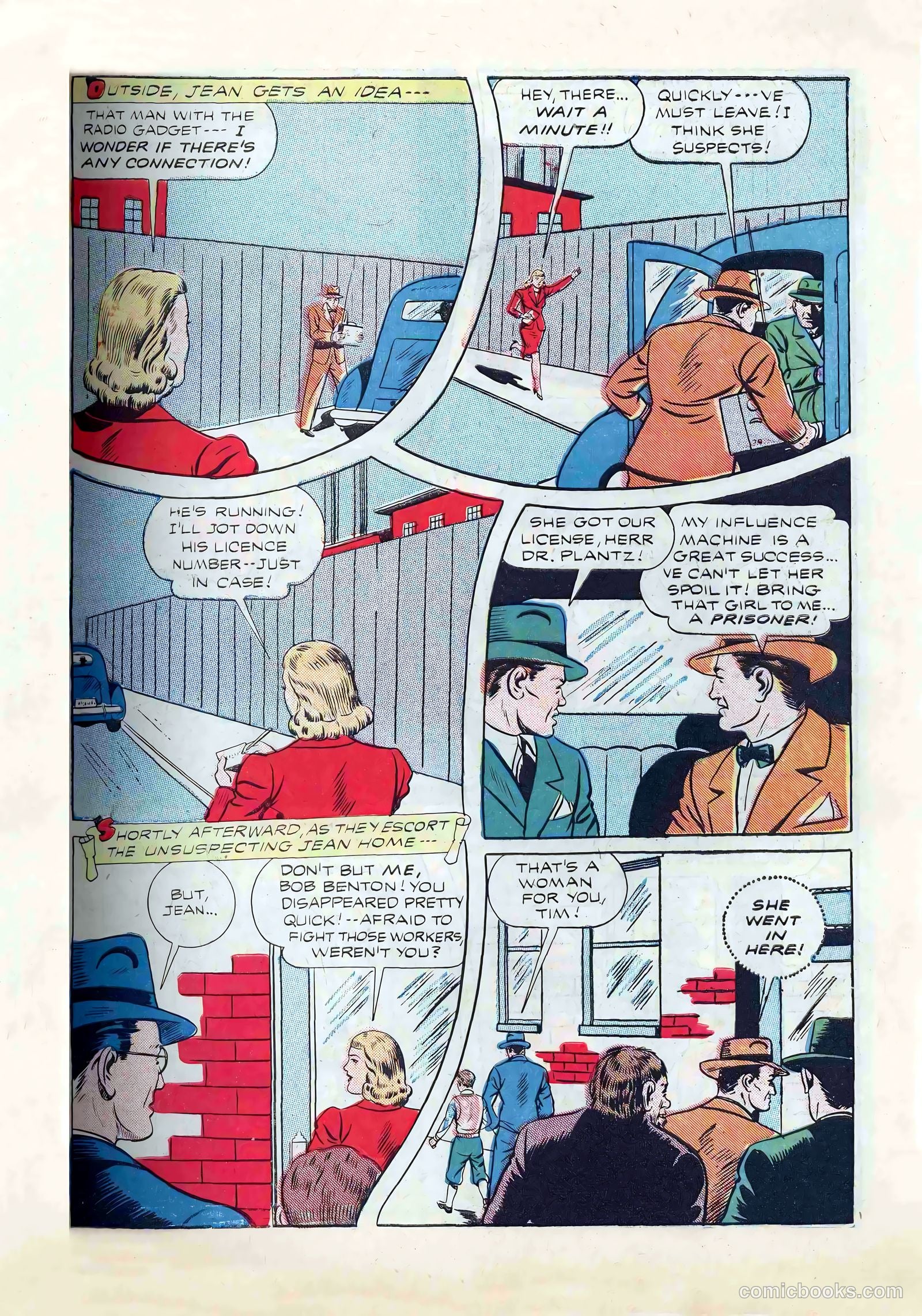 Exciting Comics #30 (1943) — page 7 of 60